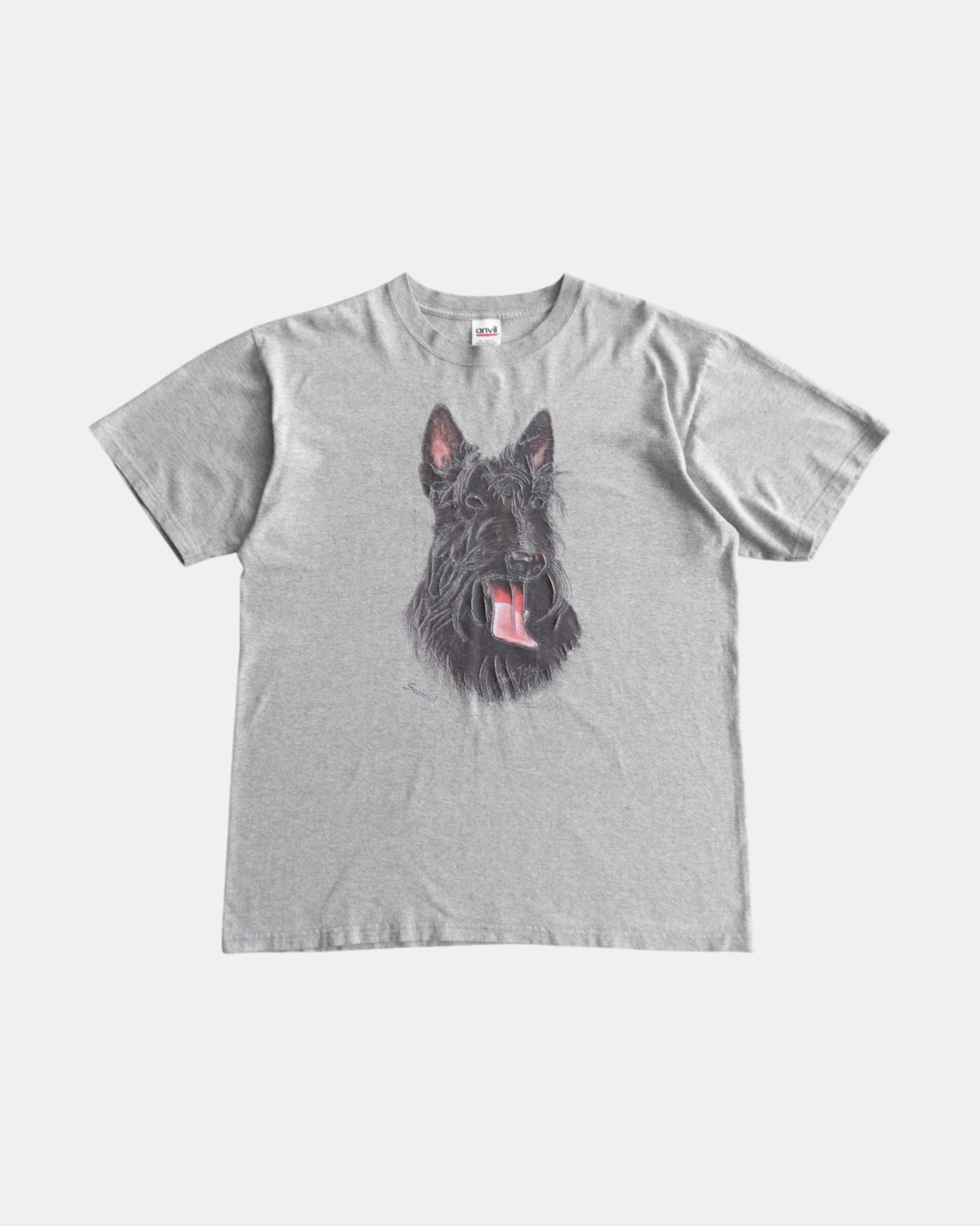(L) VINTAGE DOG ART TEE