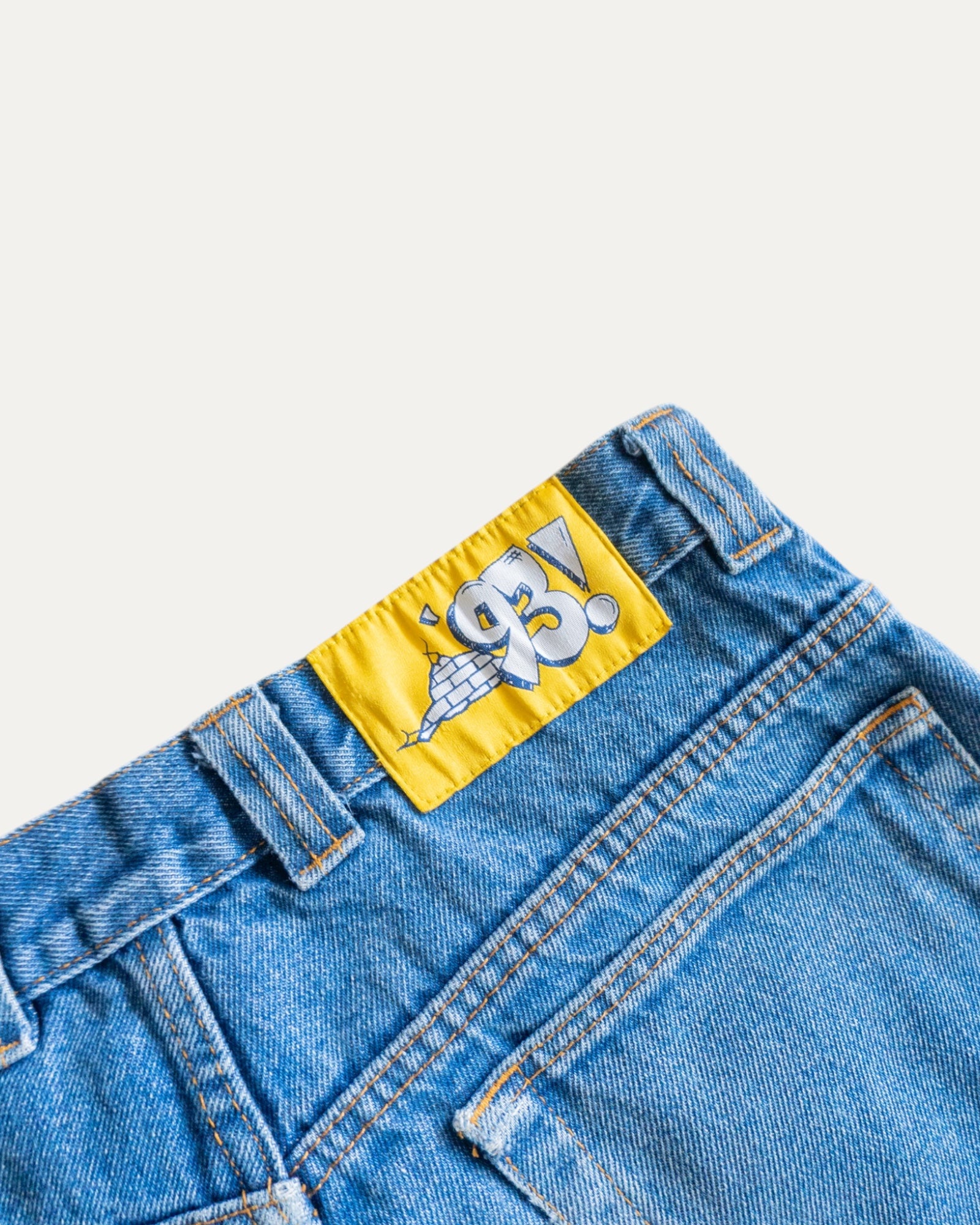 VINTAGE 93DENIM BAGGY PANTS - 30x32