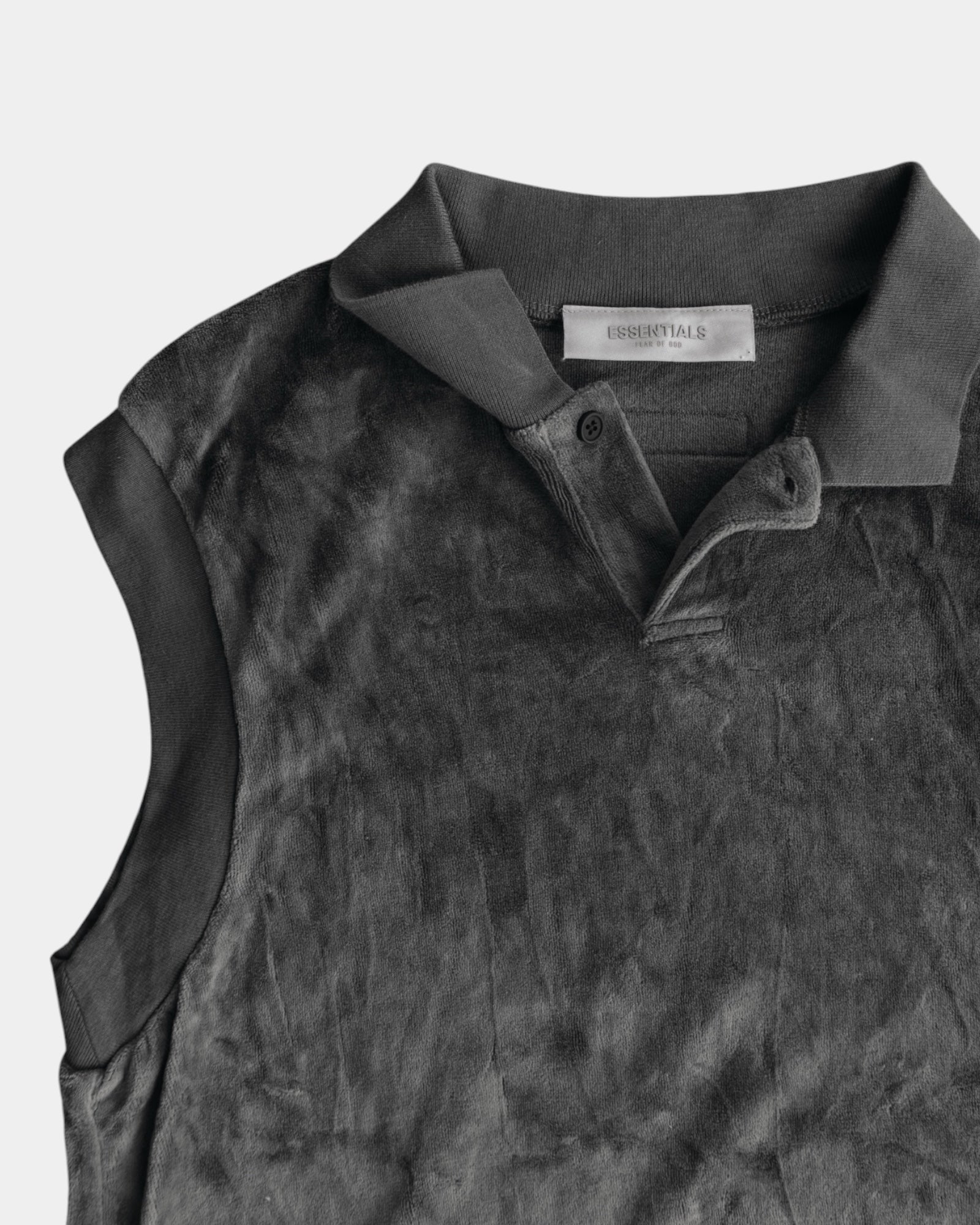 (M) ESSENTIALS FEAR OF GOD FLEECE VEST