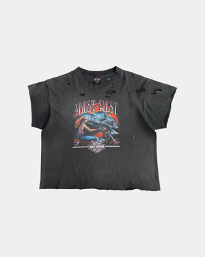 (M) 90’S VINTAGE BEST REST FADED DISTRESSED TEE
