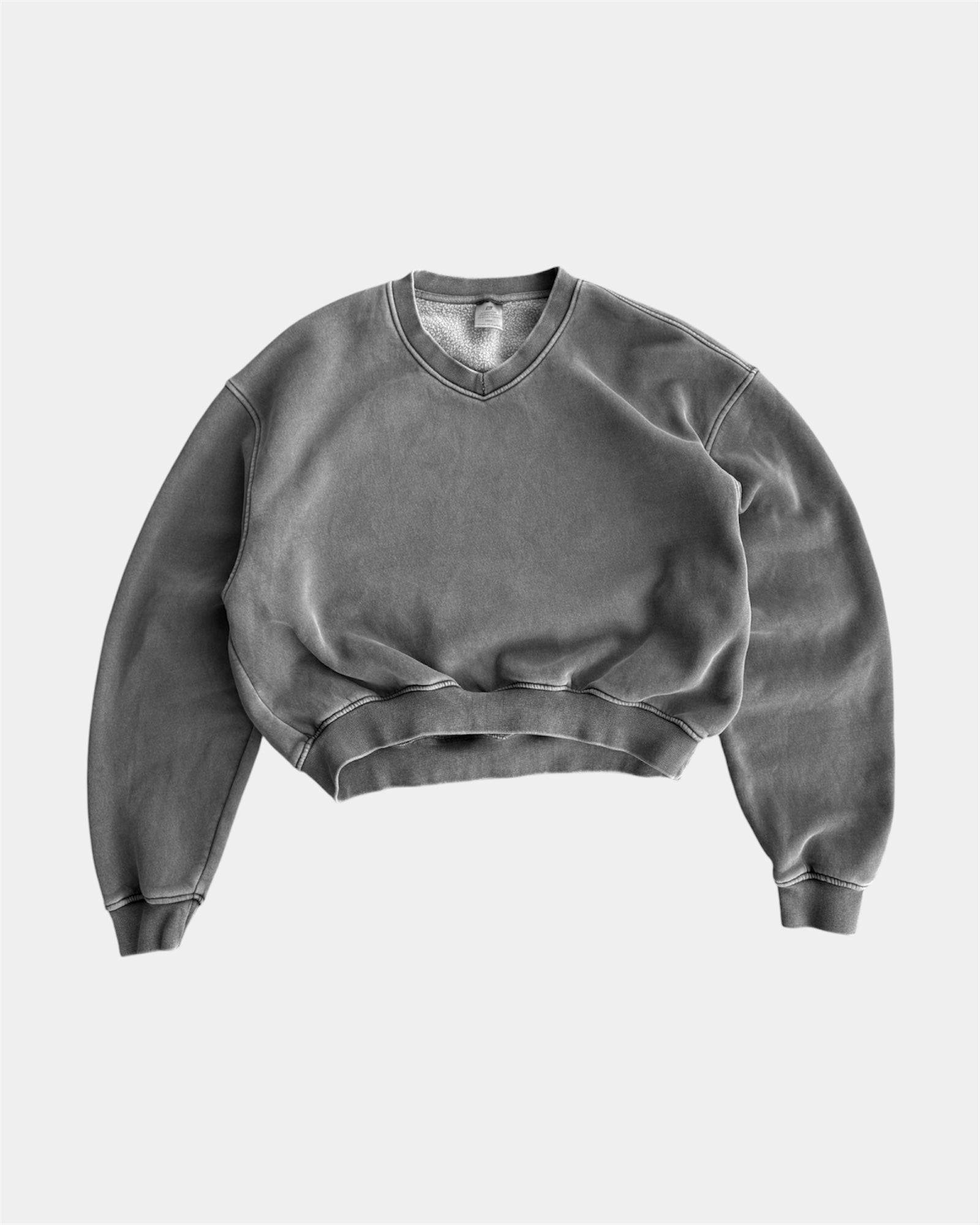 (BOXY L) VINTAGE SUN FADED BOXY CREWNECK