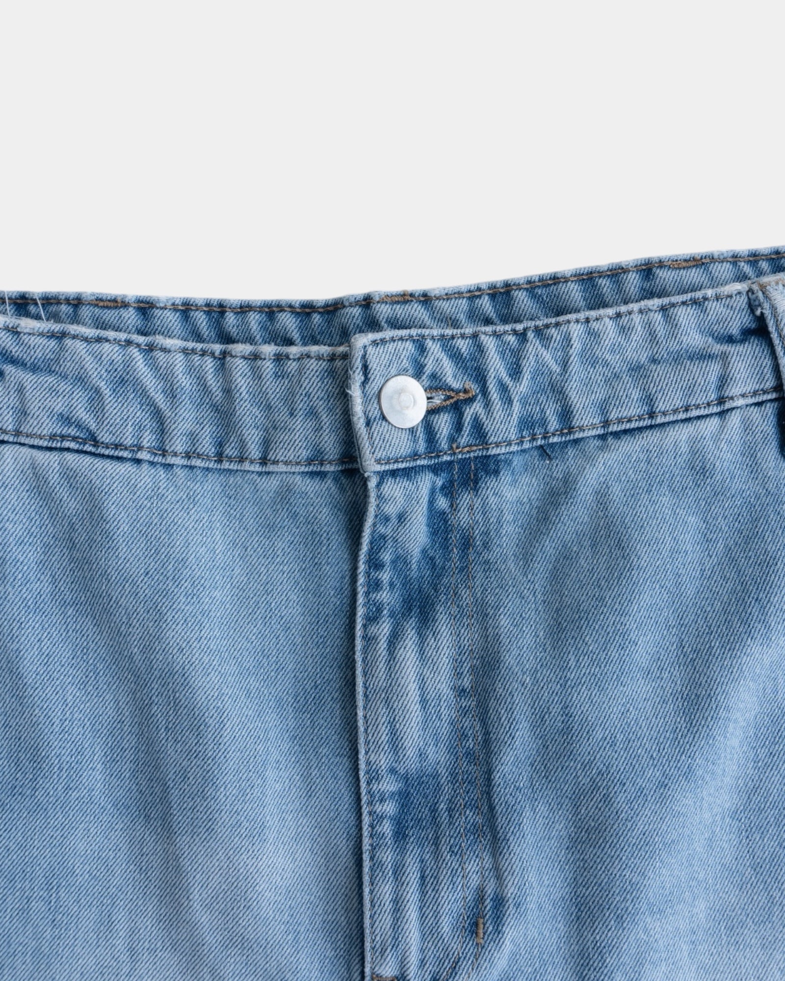 DENIM DOUBLE KNEE JORT - 32