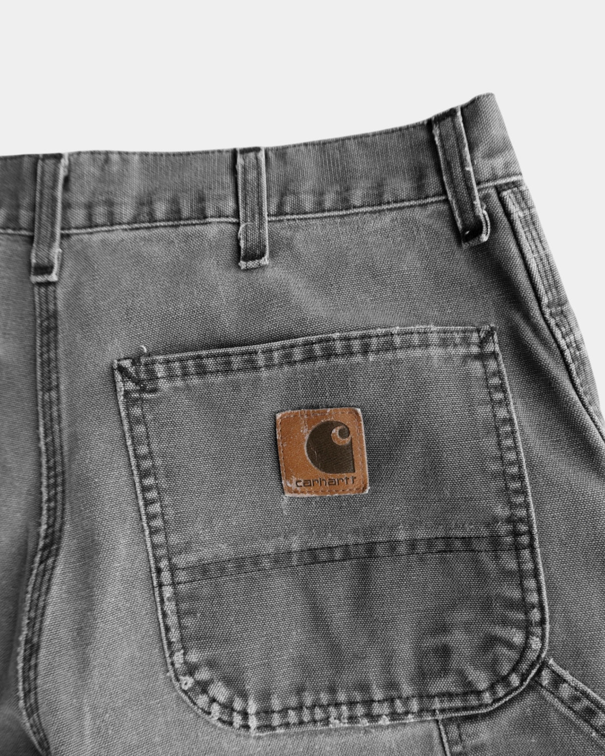 90’S VINTAGE CARHARTT FADED CARPENTER PANTS - 33x32