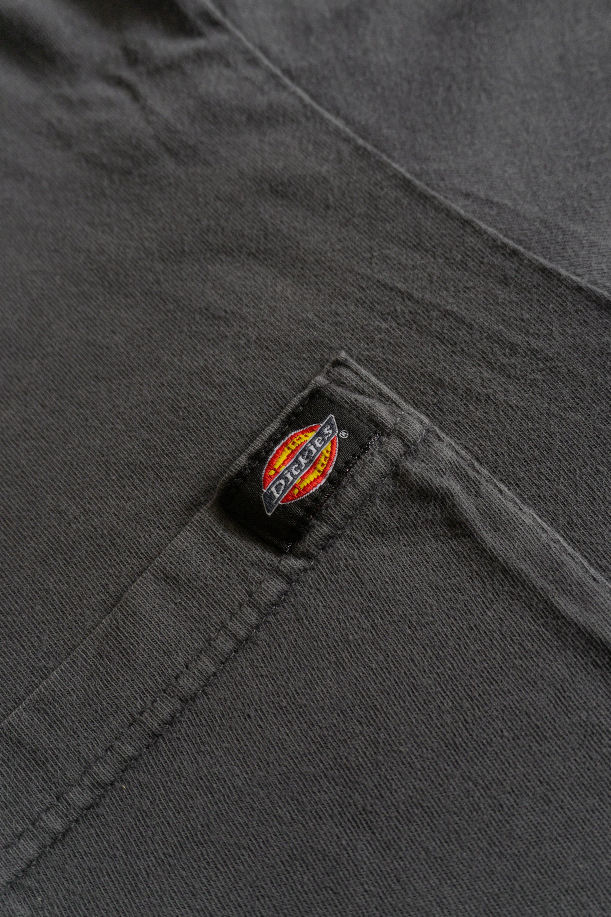 (L) DICKIES GRAY BLANK POCKET TEE
