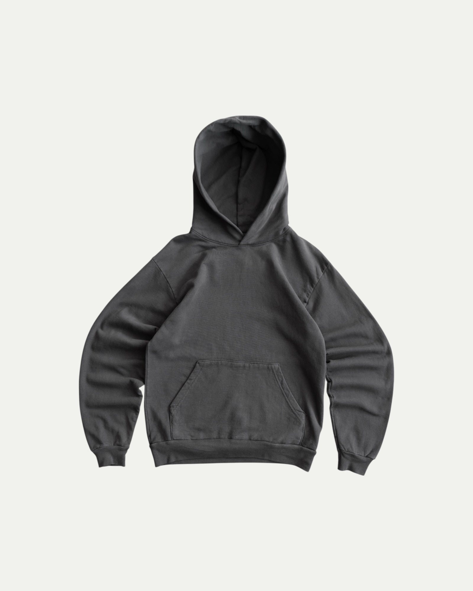 (M) AMAZING GRAY BLANK HOODIE