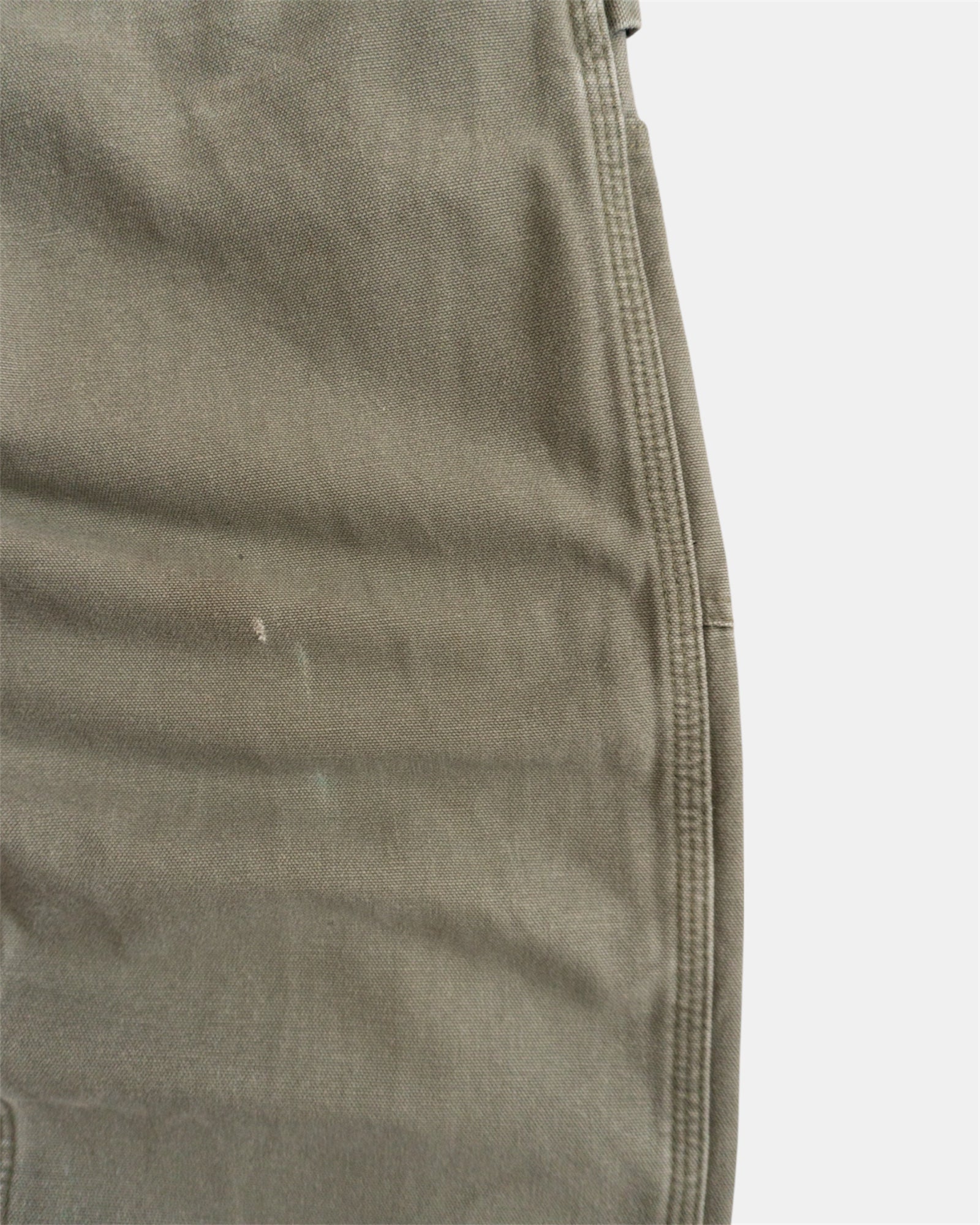 CARHARTT OLIVE GREEN CARPENTER PANTS - 32x30