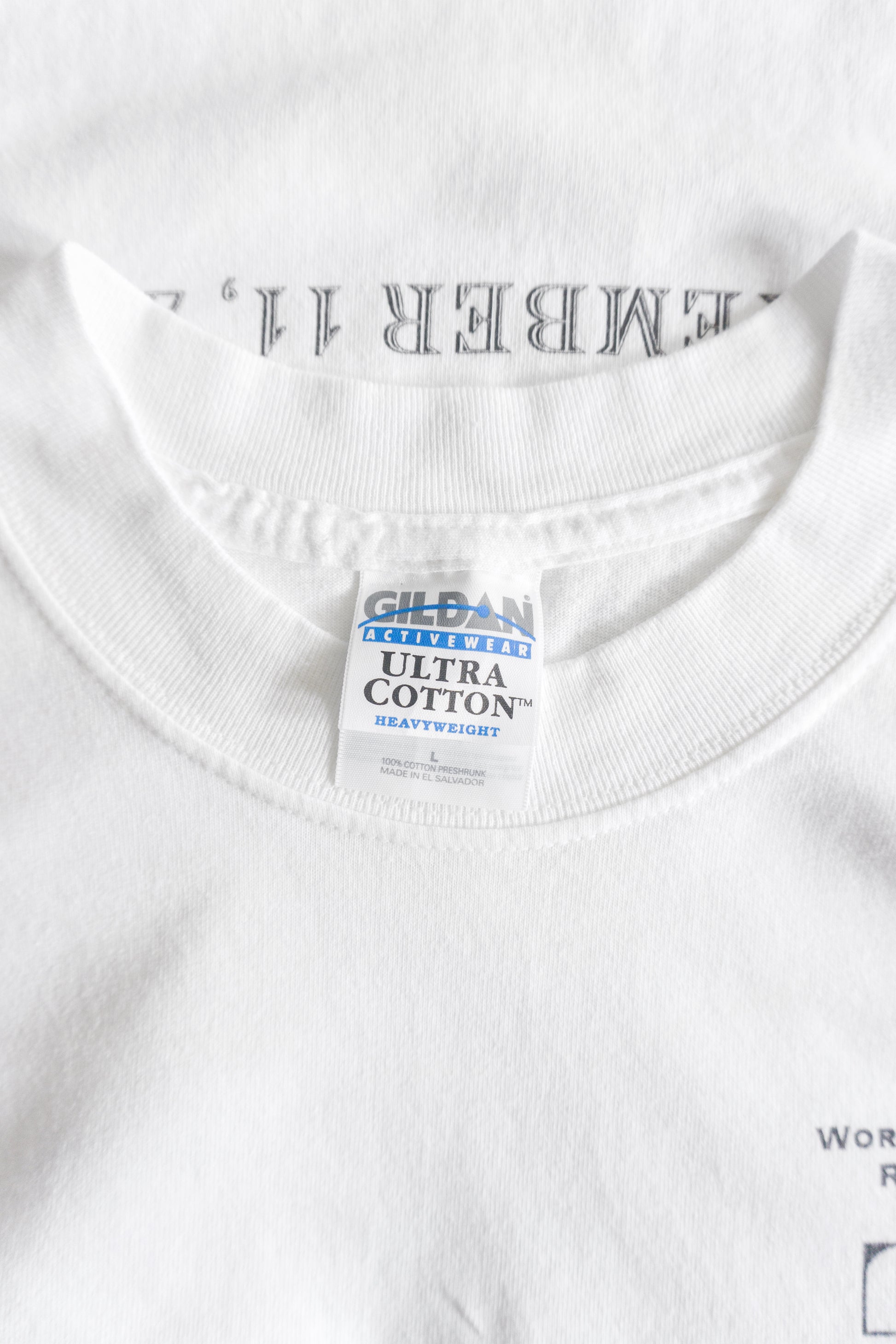 (L) 00’S VINTAGE 9/11 MEMORIAL TEE