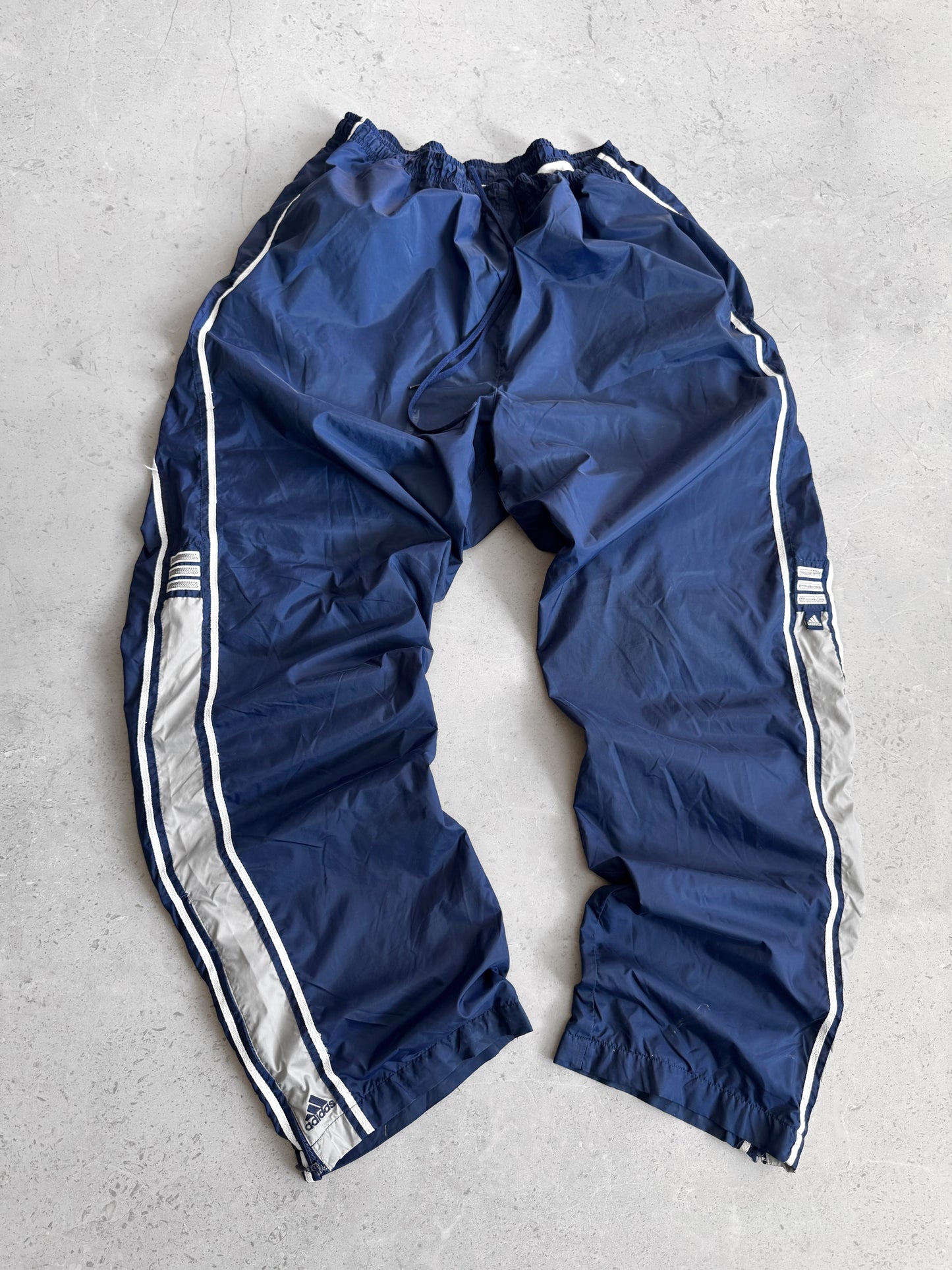 (XL) VINTAGE ADIDAS RETRO TRACK PANTS