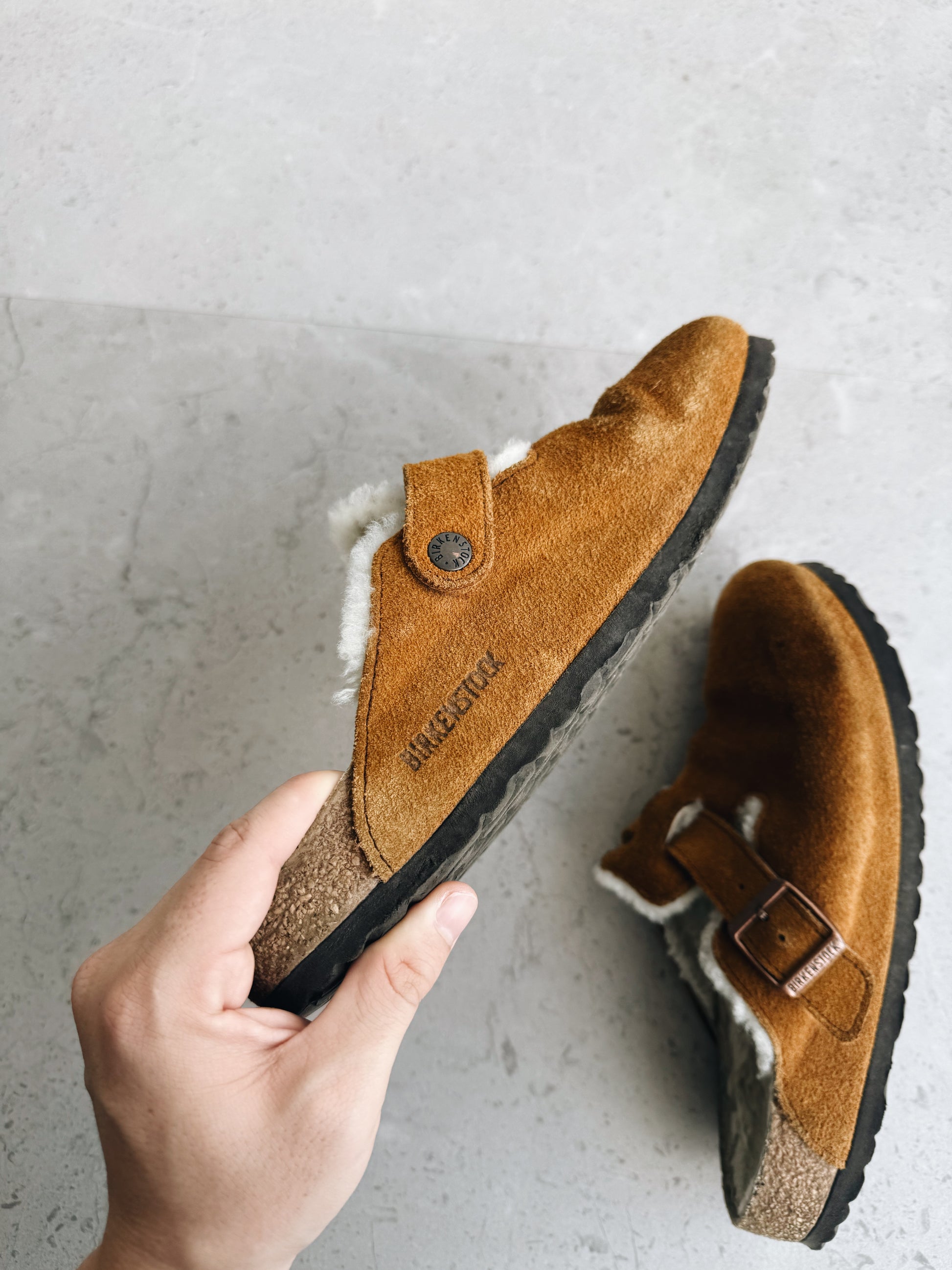 BIRKENSTOCK BOSTON SHEARLING - 41