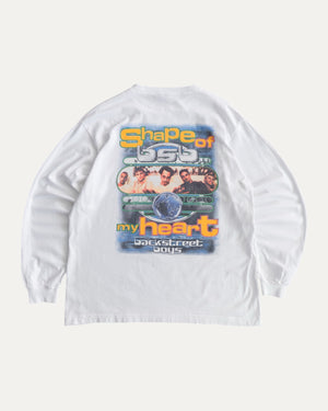 (L/XL) 2000’S VINTAGE BACKSTREETBOYS “SHAPE OF MY HEART” LONG SLEEVE