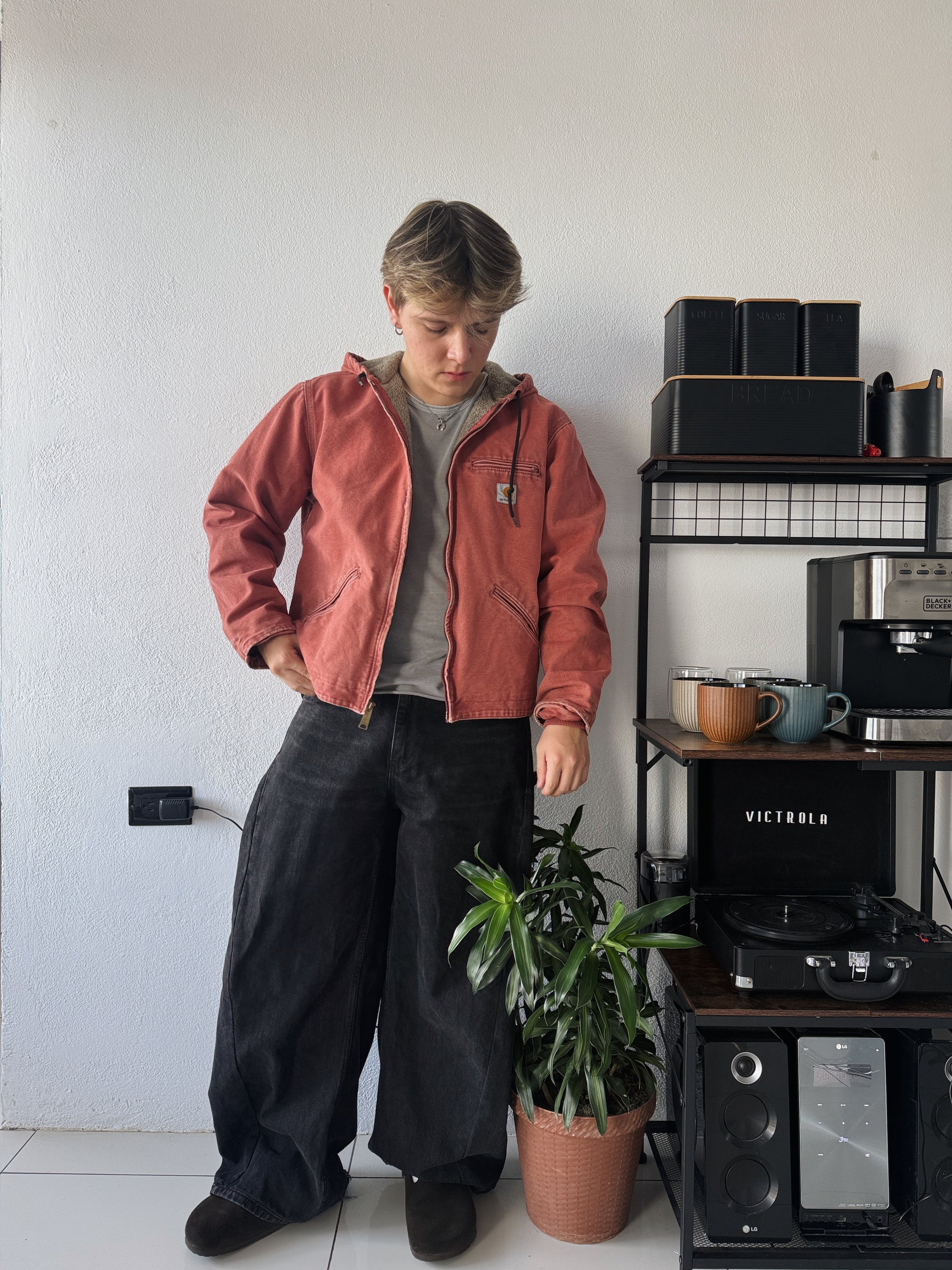 (M) VINTAGE CARHARTT SALMÓN ACTIVE JACKET