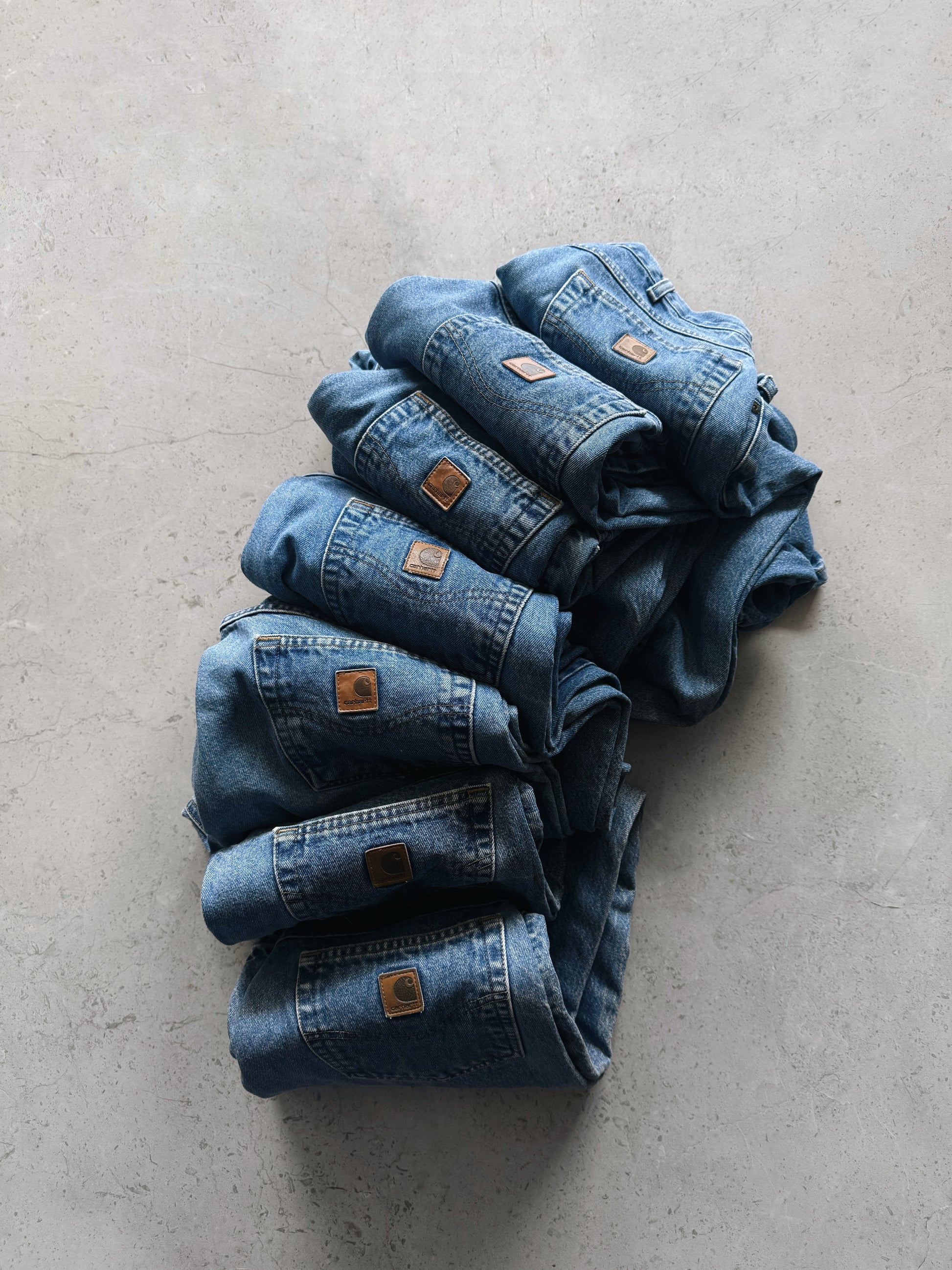 VINTAGE CARHARTT DENIM JEANS - 36x34