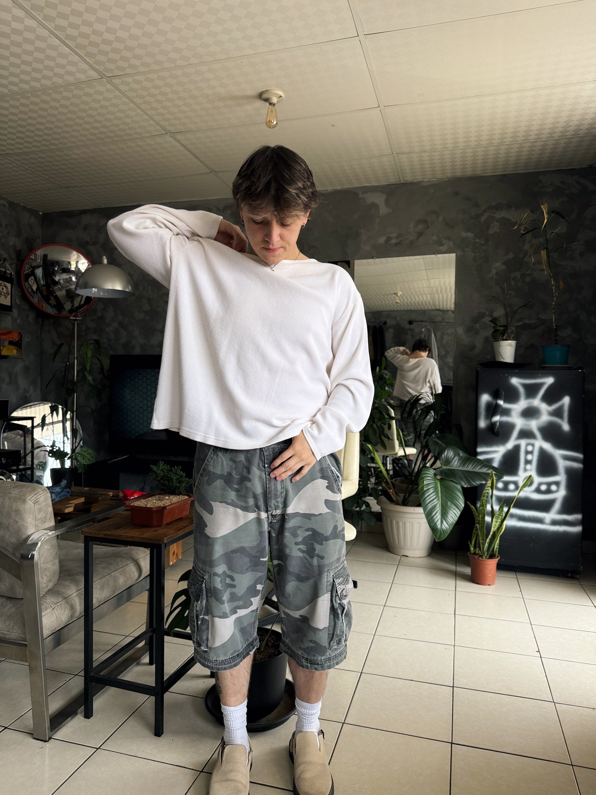 (L/XL) VINTAGE EDDIE THERMAL LONG SLEEVE
