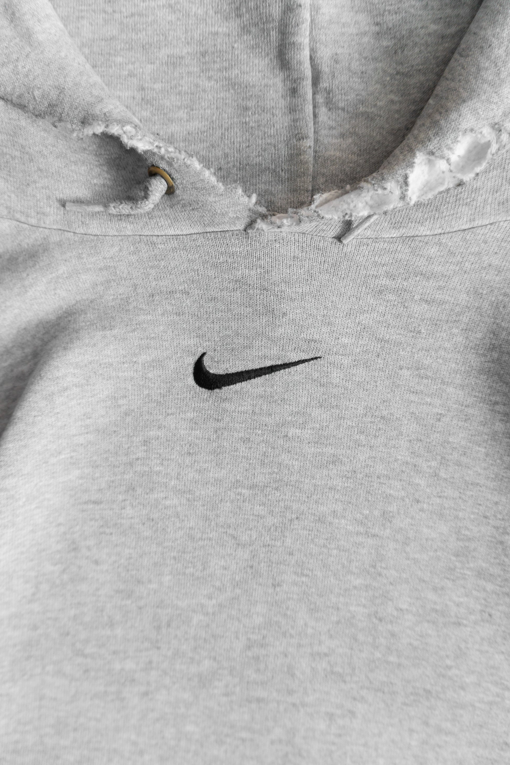 (XL) 90’S VINTAGE NIKE CENTER SWOOSH HOODIE