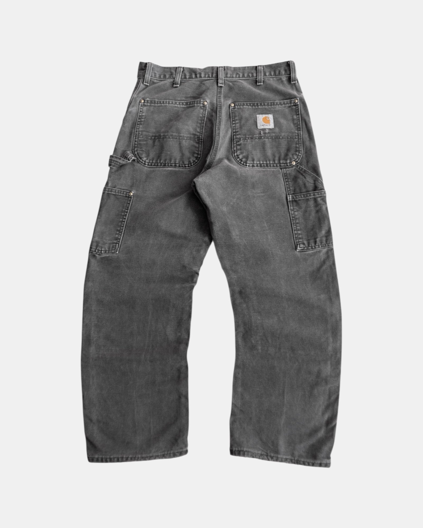VINTAGE CARHARTT DOUBLE KNEE FADED PANTS - 30x30