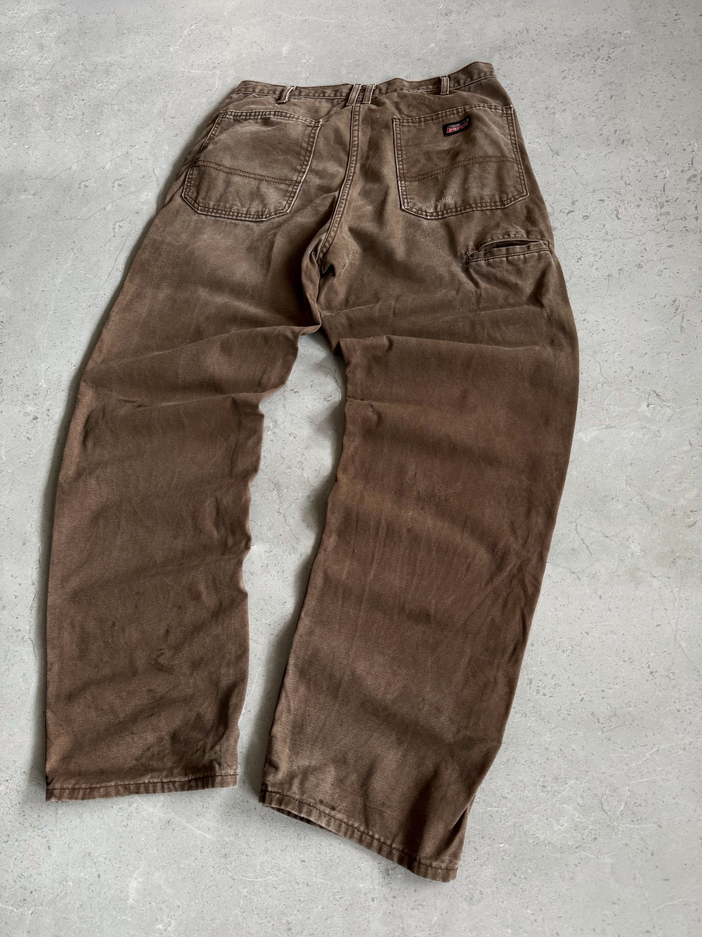 1990’S VINTAGE DICKIES WORKWEAR COFFEE PANTS