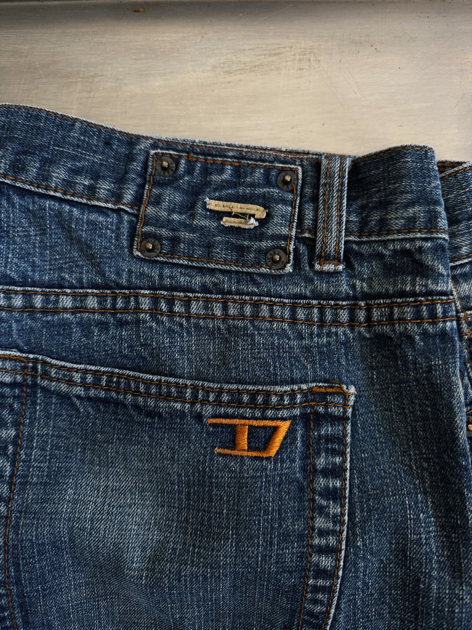 VINTAGE DIESEL DENIM PANTS - 38x32