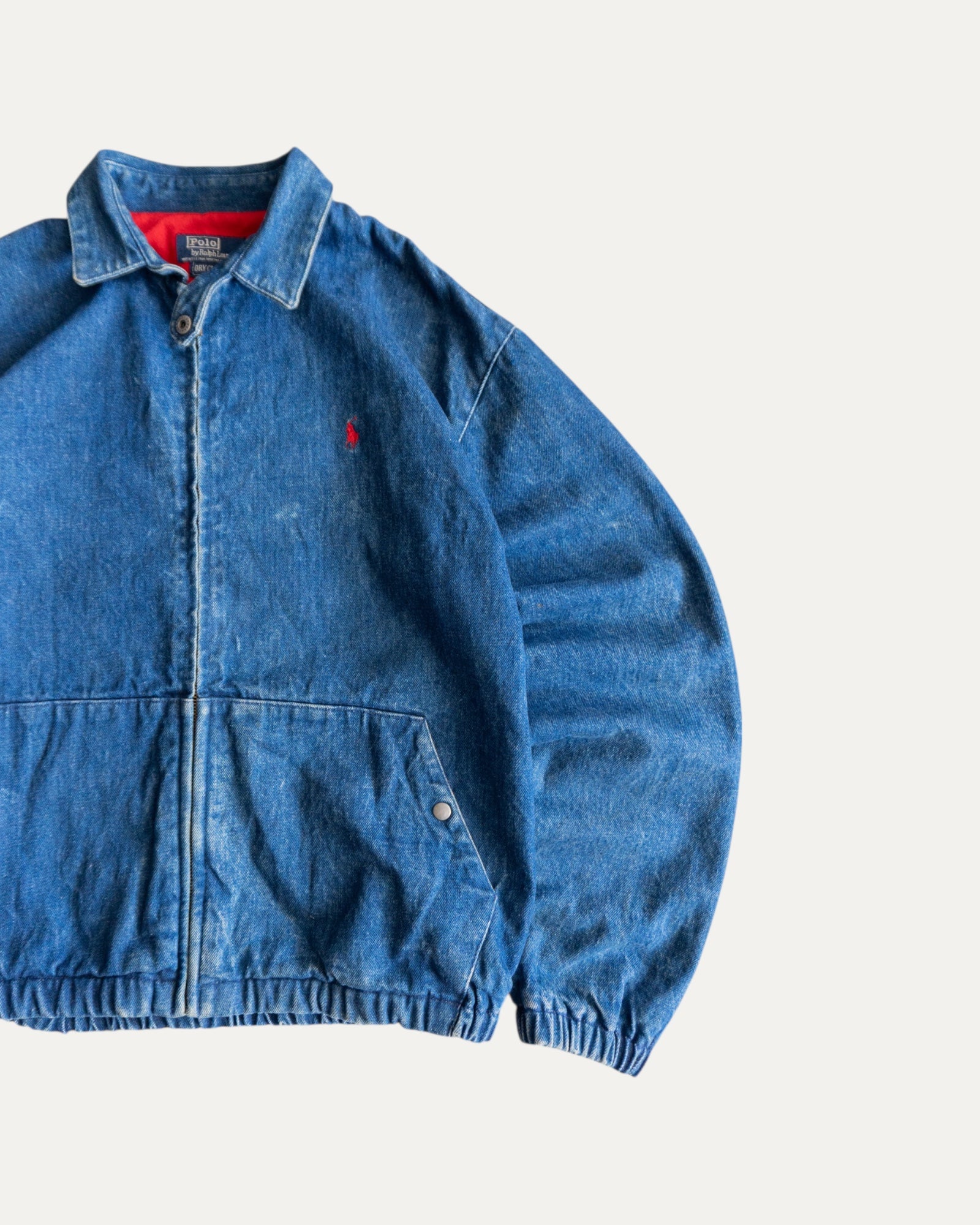 (FIT M) VINTAGE POLO RALPH LAUREN DENIM JACKET