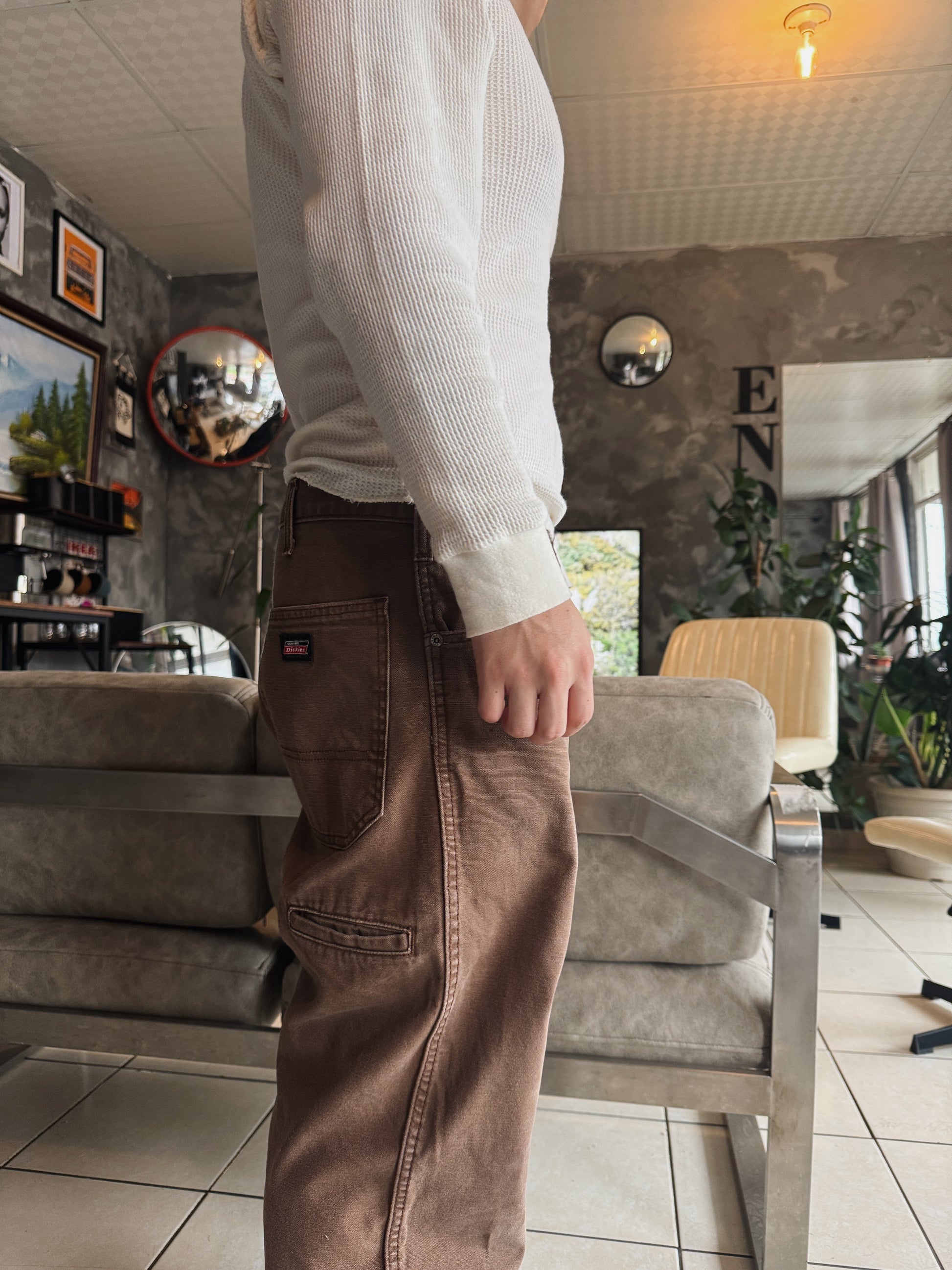 VINTAGE DICKIES DENIM CARPENTER PANTS - 36x30