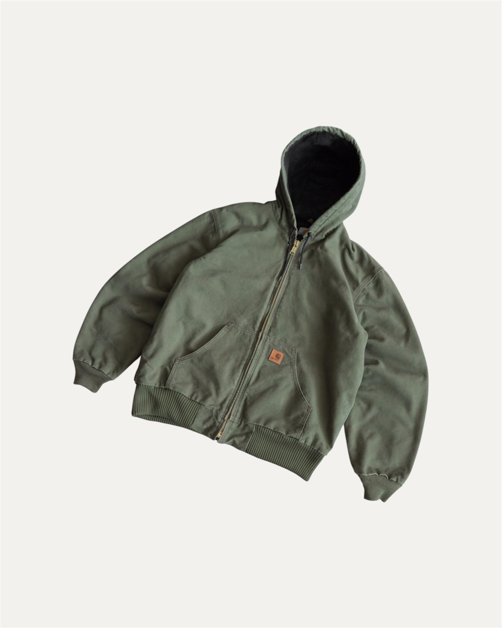 (M) VINTAGE CARHARTT OLIVE GREEN ACTIVE JACKET