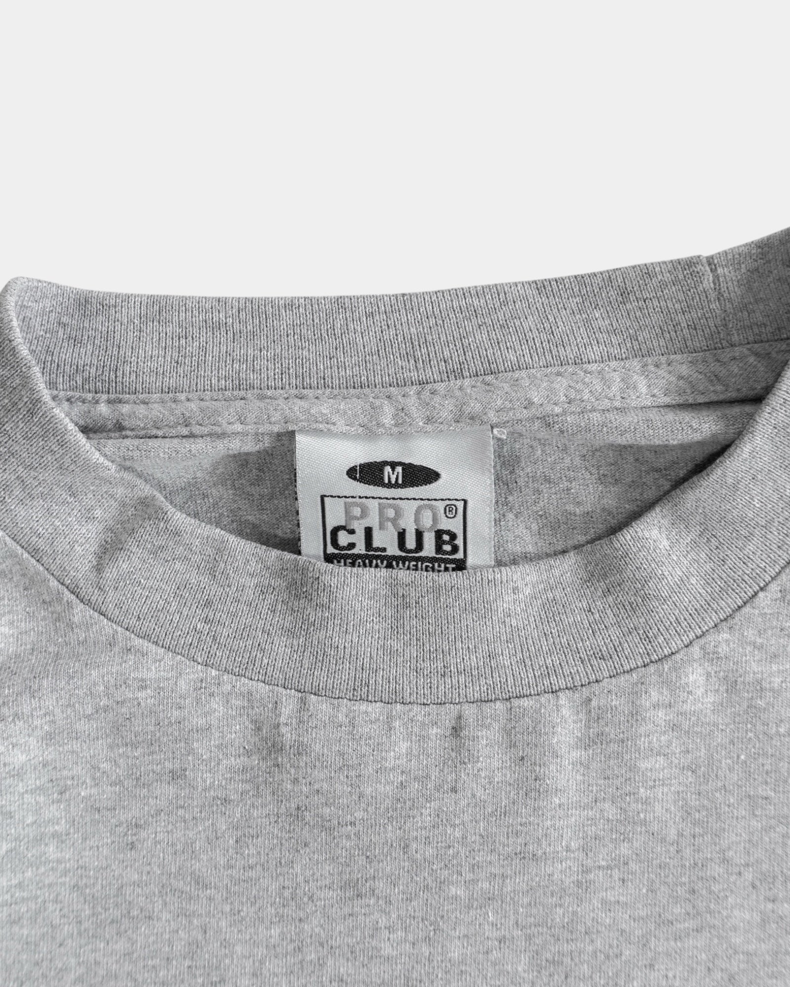 (M) PROCLUB GRAY LONG SLEEVE