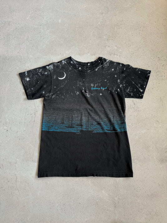 (M) 90’s Vintage AOP Night light Tee