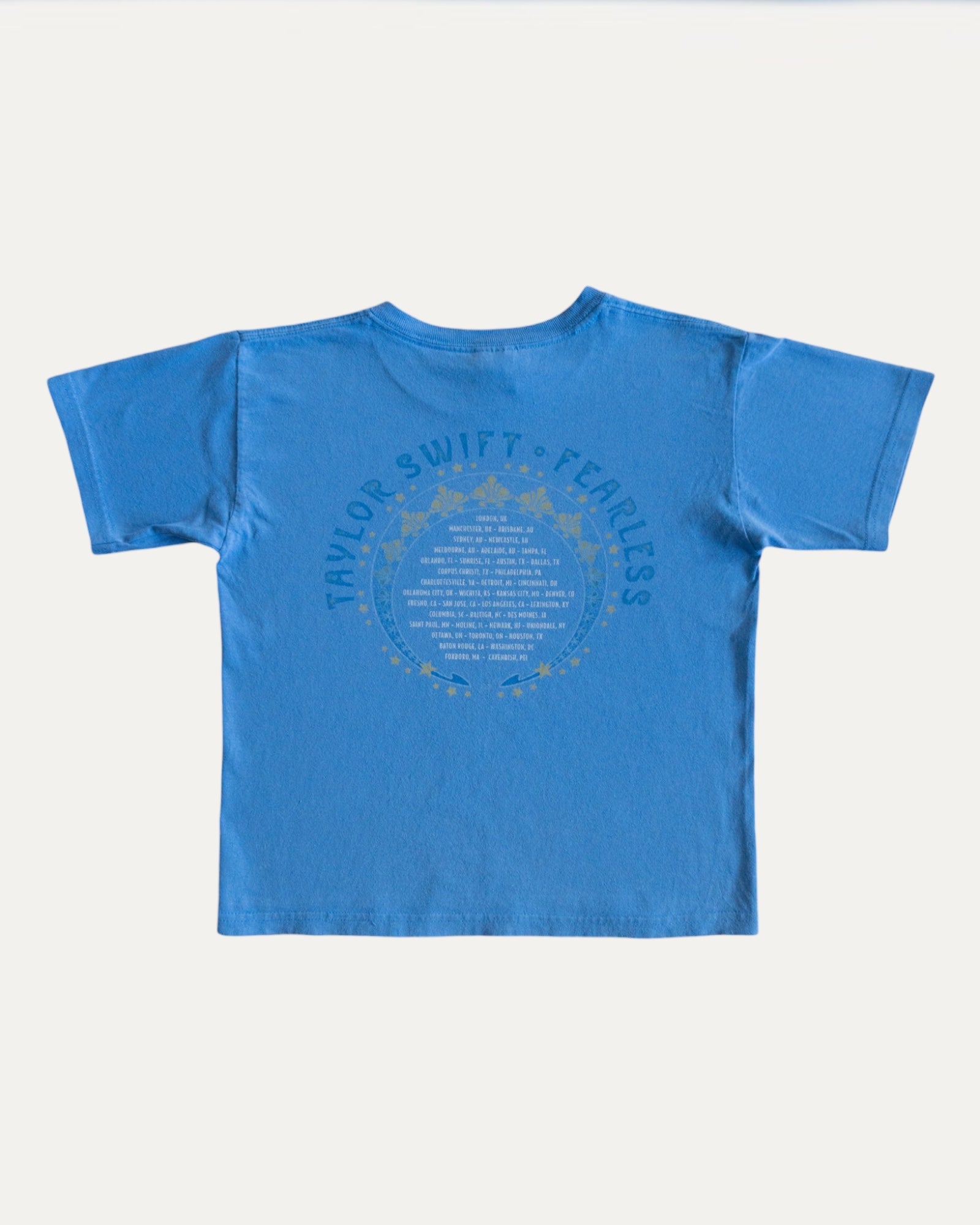 (S) VINTAGE TAYLOR SWIFT FEARLESS TOUR TEE