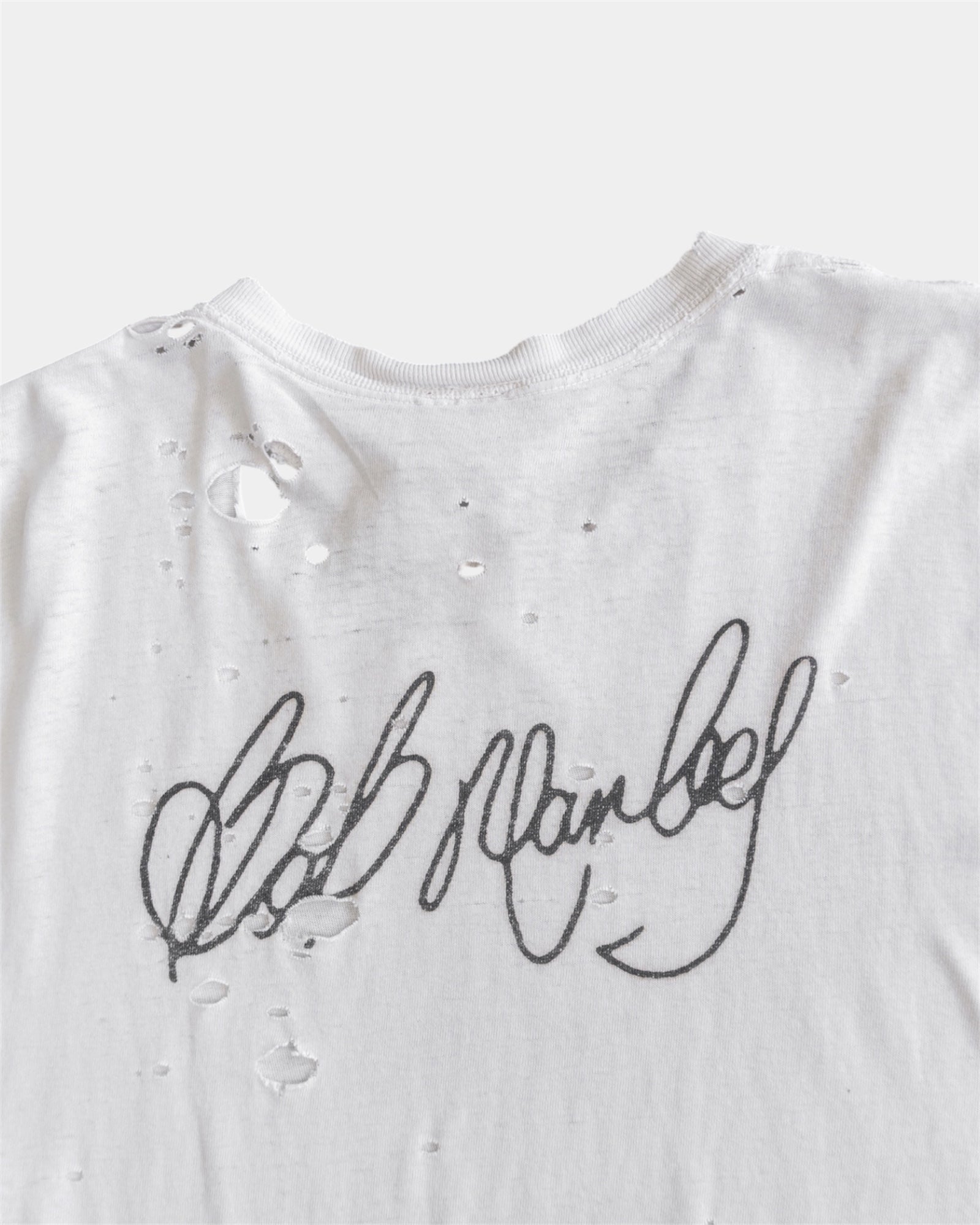 (L) VINTAGE BOB MARLEY DISTRESSED TEE