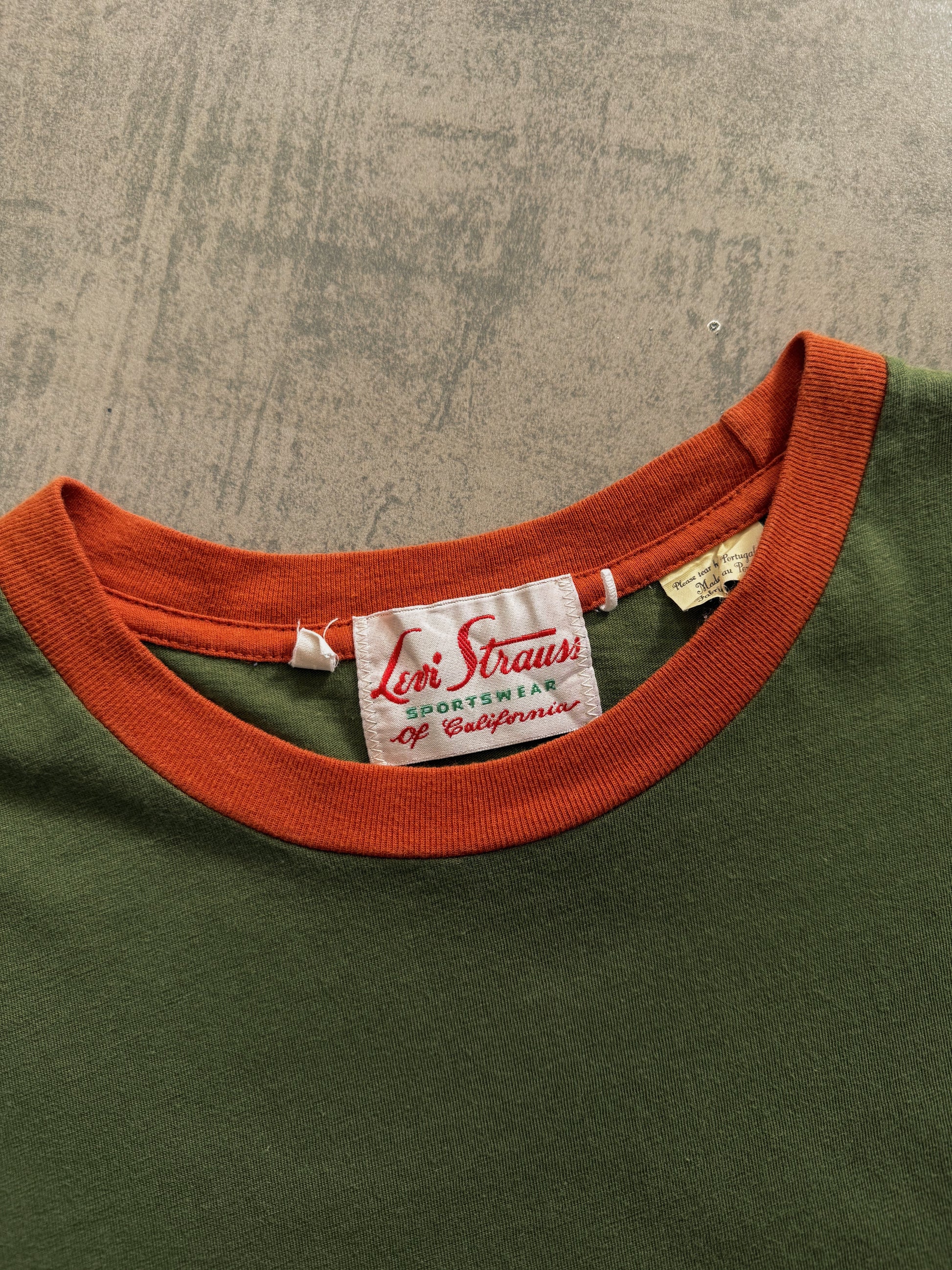 (M) 1950 VINTAGE LEVIS STRAUSS CLOTHING TEE