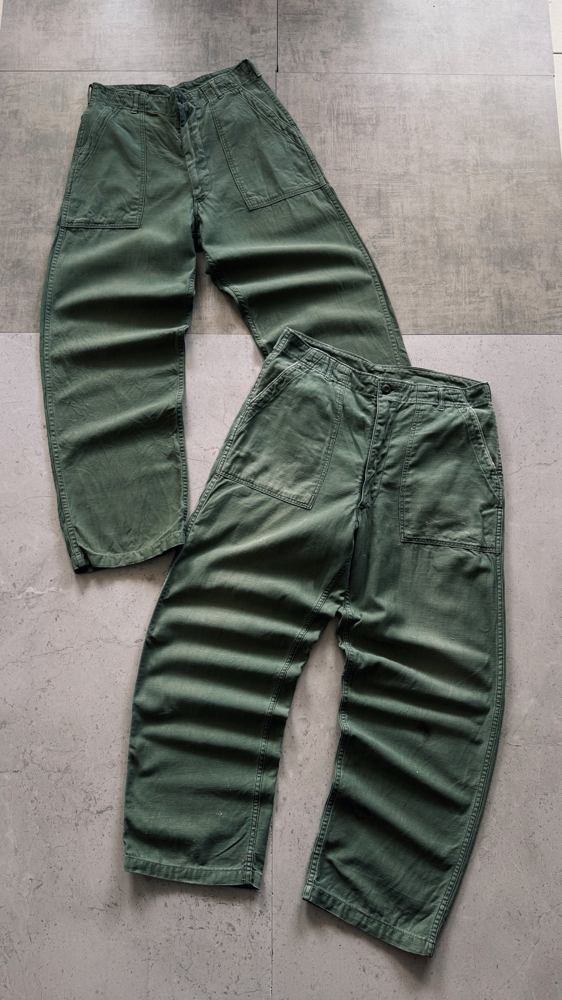1970’S VINTAGE MILITAR PANTS - 28x30