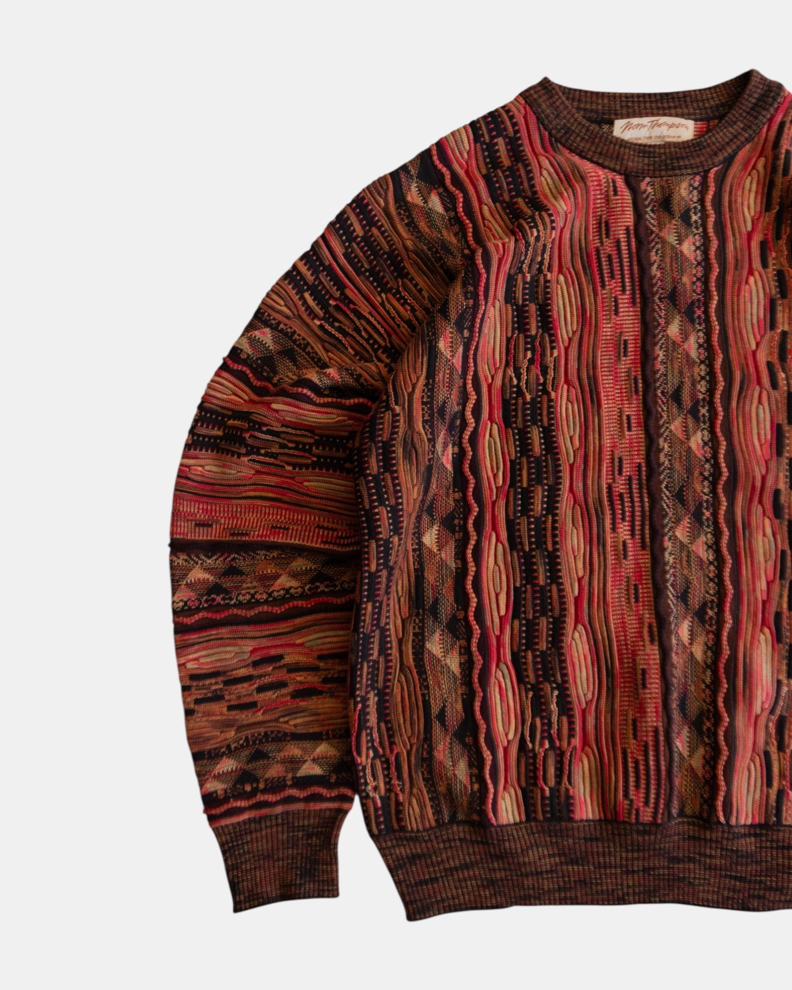 (L) VINTAGE NORM THOMPSON TYPE COOGI SWEATER