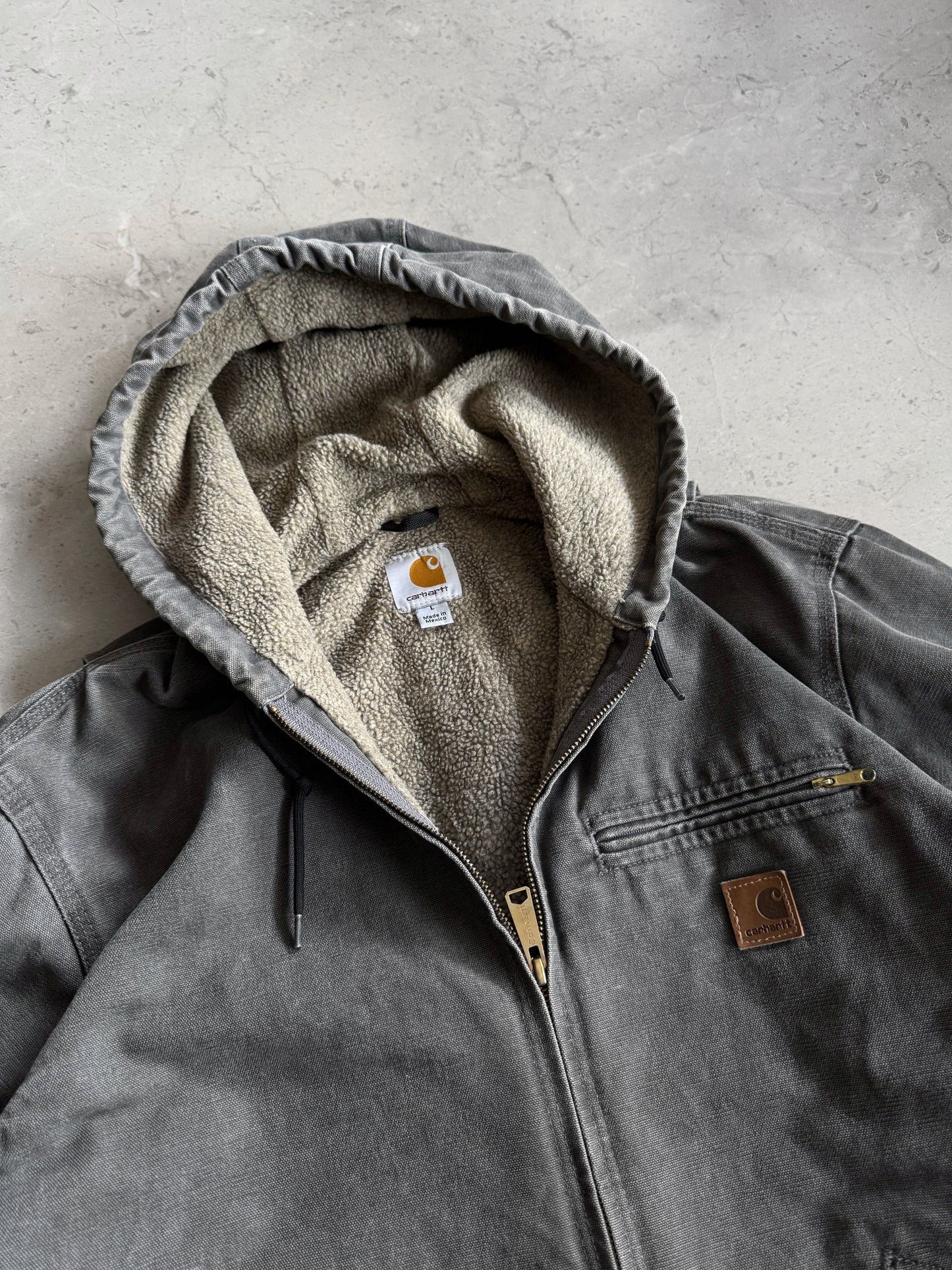 (L) VINTAGE CARHARTT FADED ACTIVE JACKET