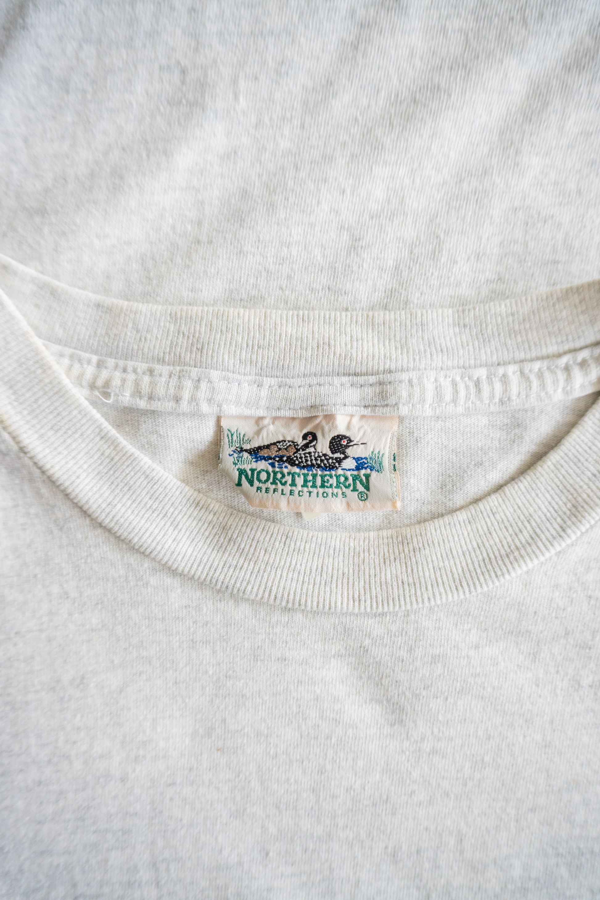 (M) 90’S VINTAGE NORTHERN ART FADED TEE