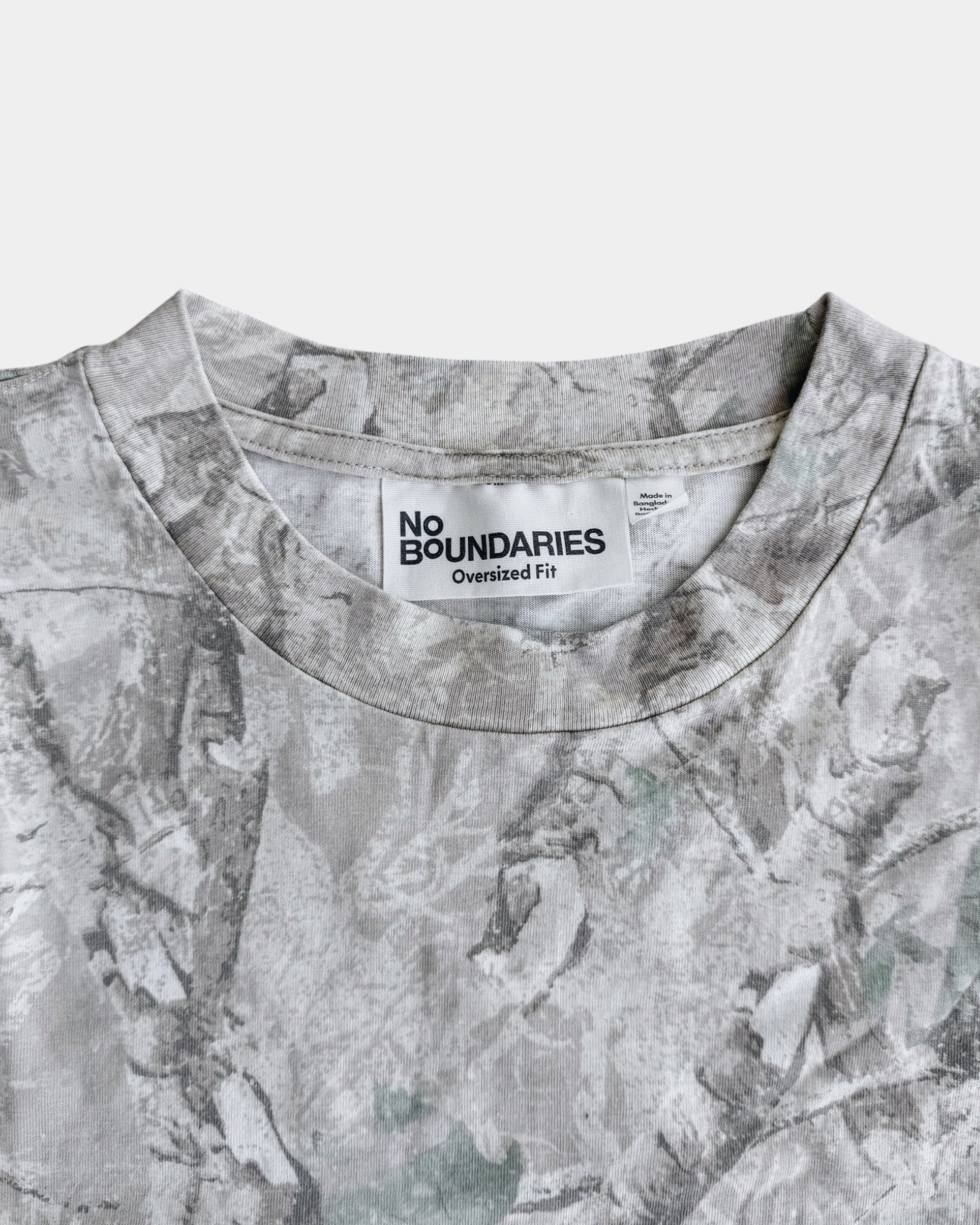 (M) NOBOUNDARIES CAMO BOXY TEE