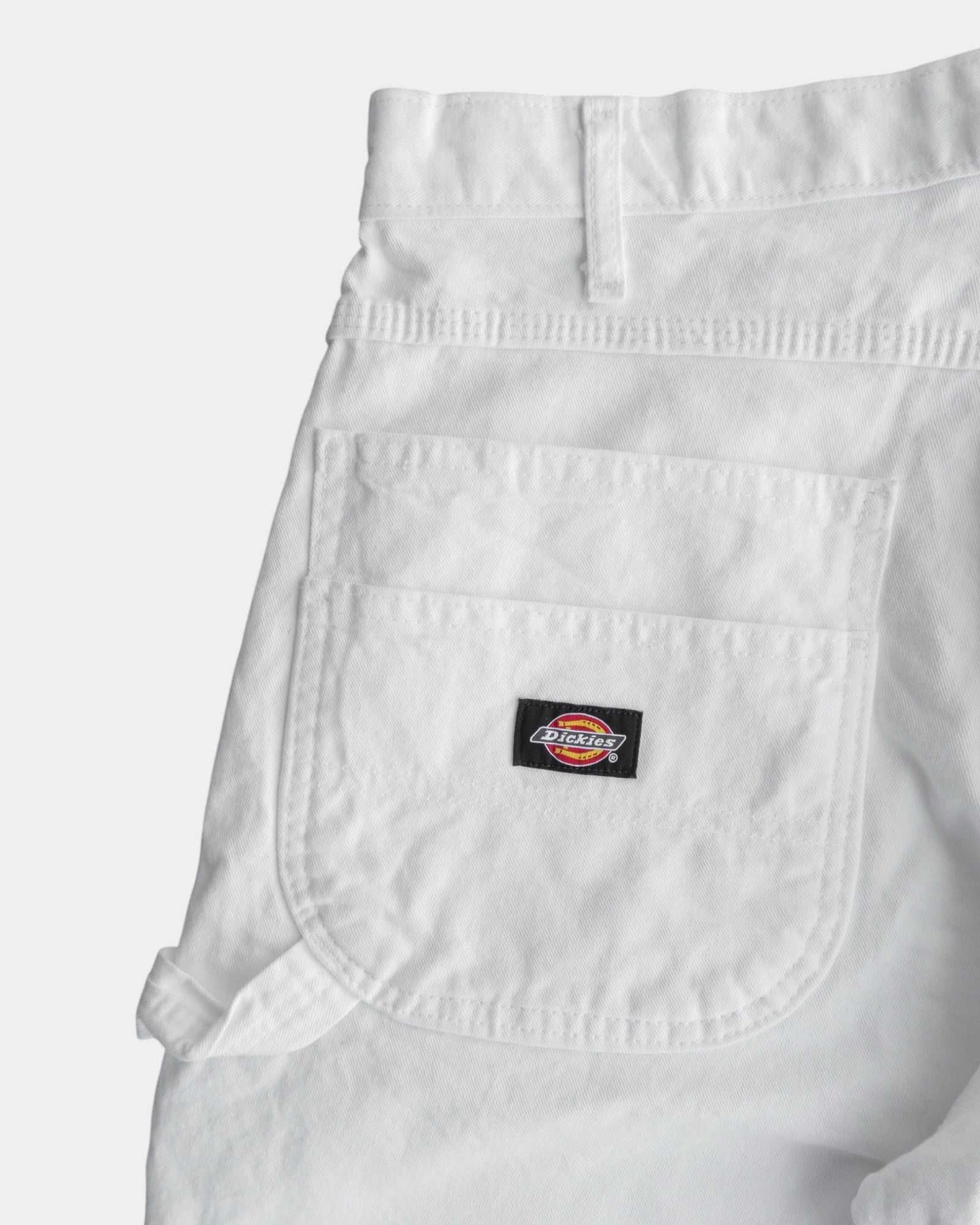 VINTAGE DICKIES WHITE CARPENTER SHORT - 32