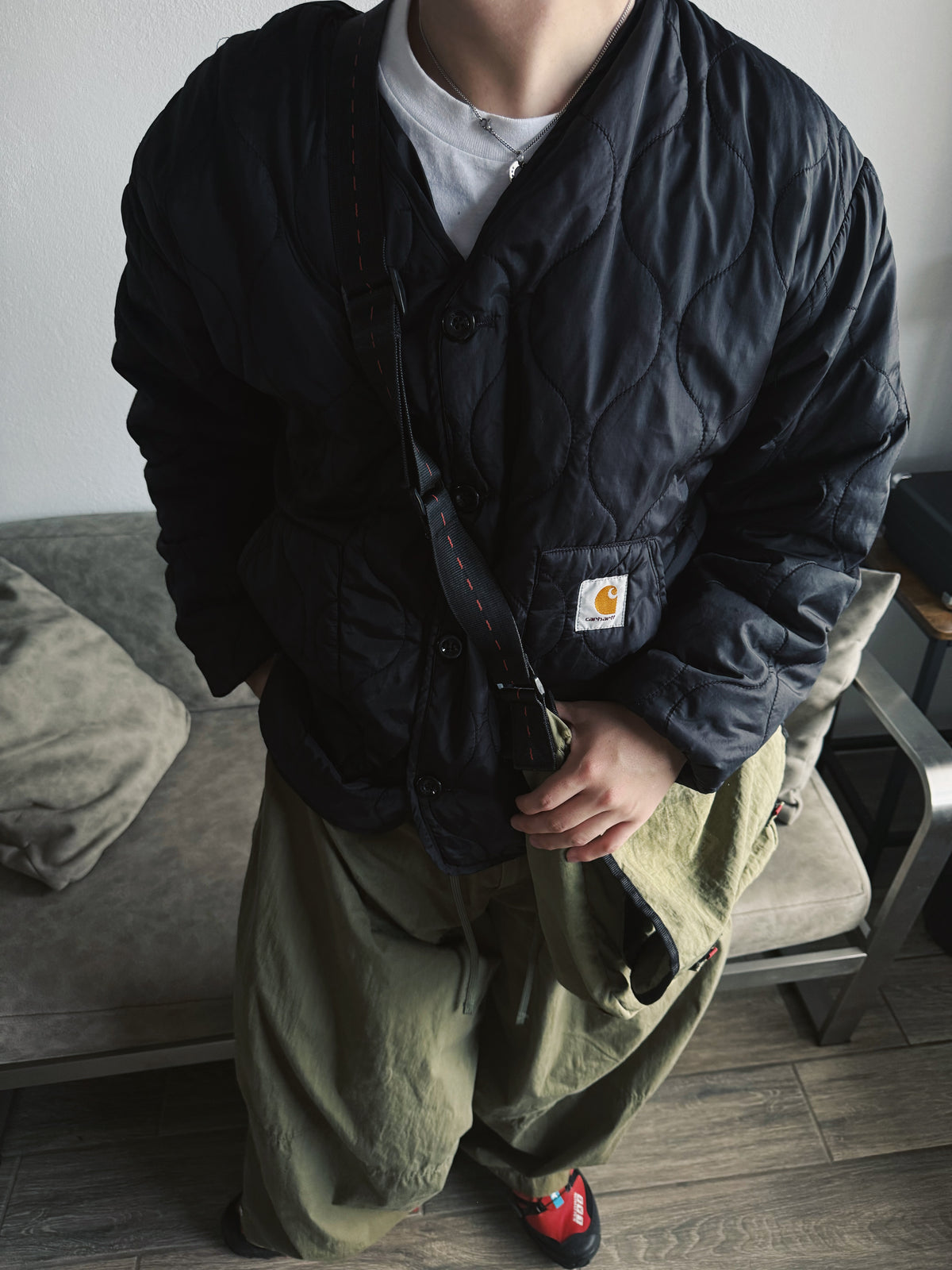 (M) CARHARTT WIP SKYTON LINER JACKET