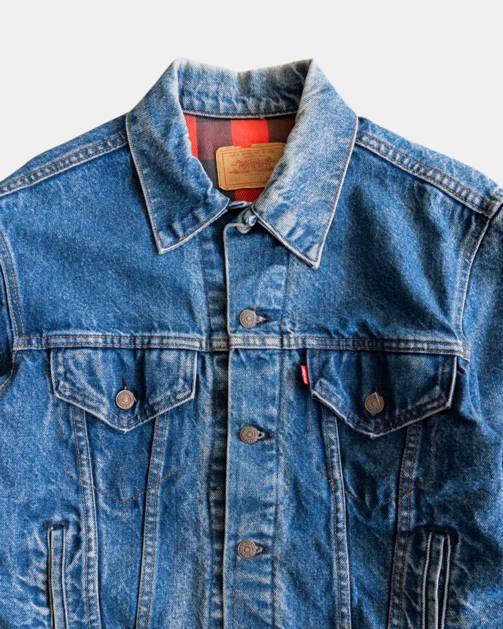 (M) 1980’S VINTAGE LEVIS TRUCKER DENIM JACKET