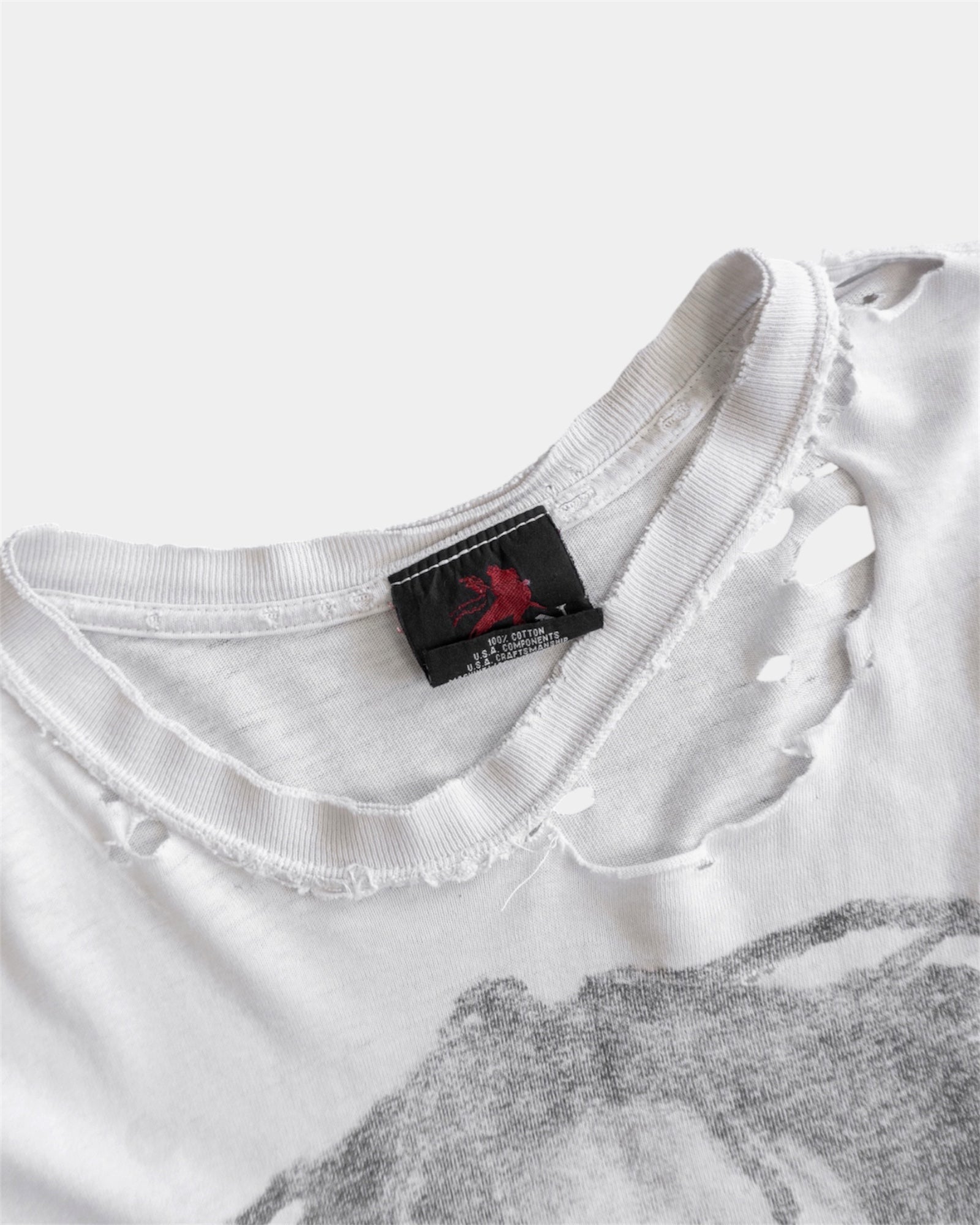 (L) VINTAGE BOB MARLEY DISTRESSED TEE