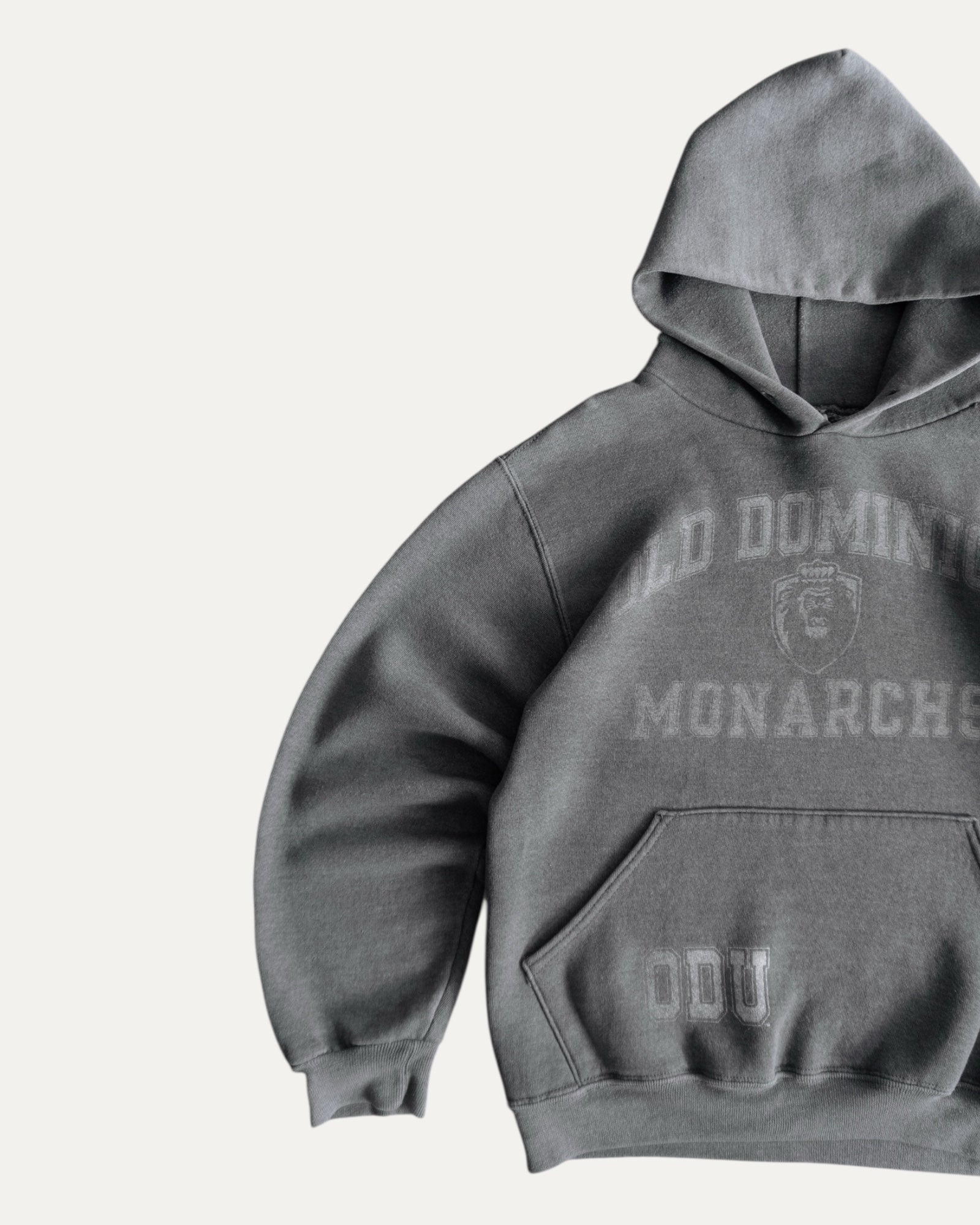 (S/M) RUSSELL UNIVERSITY GRAY HOODIE