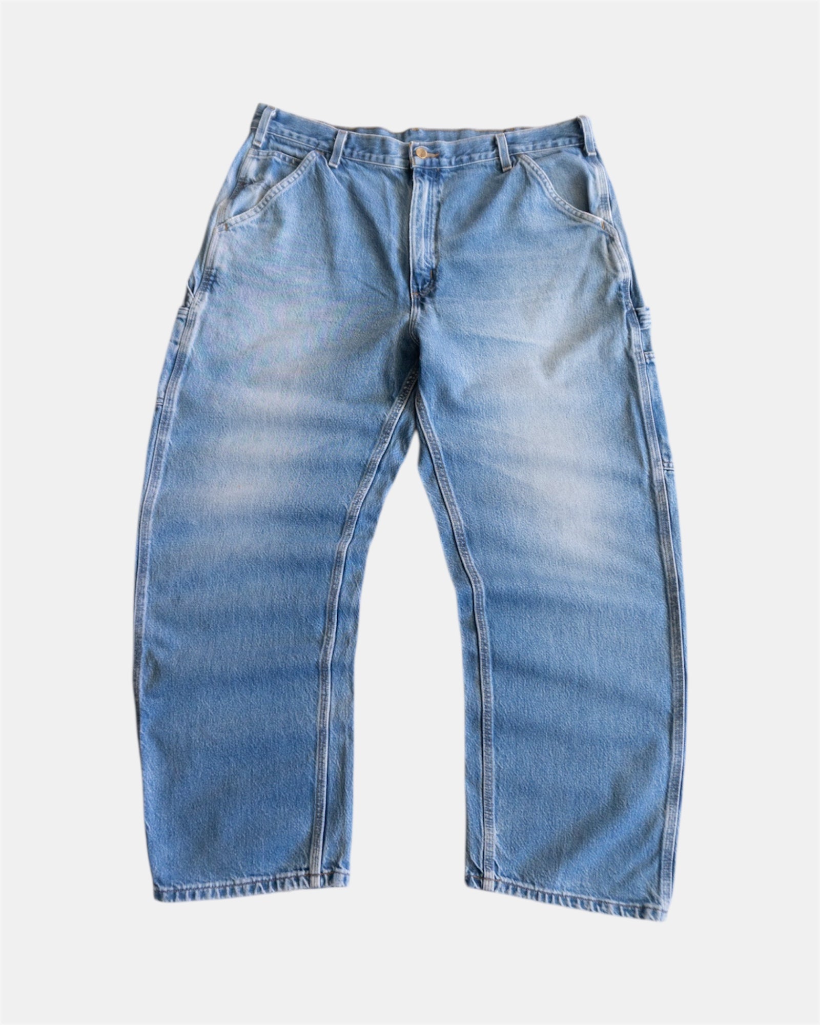 VINTAGE CARHARTT BAGGY DENIM PANTS - 36x32