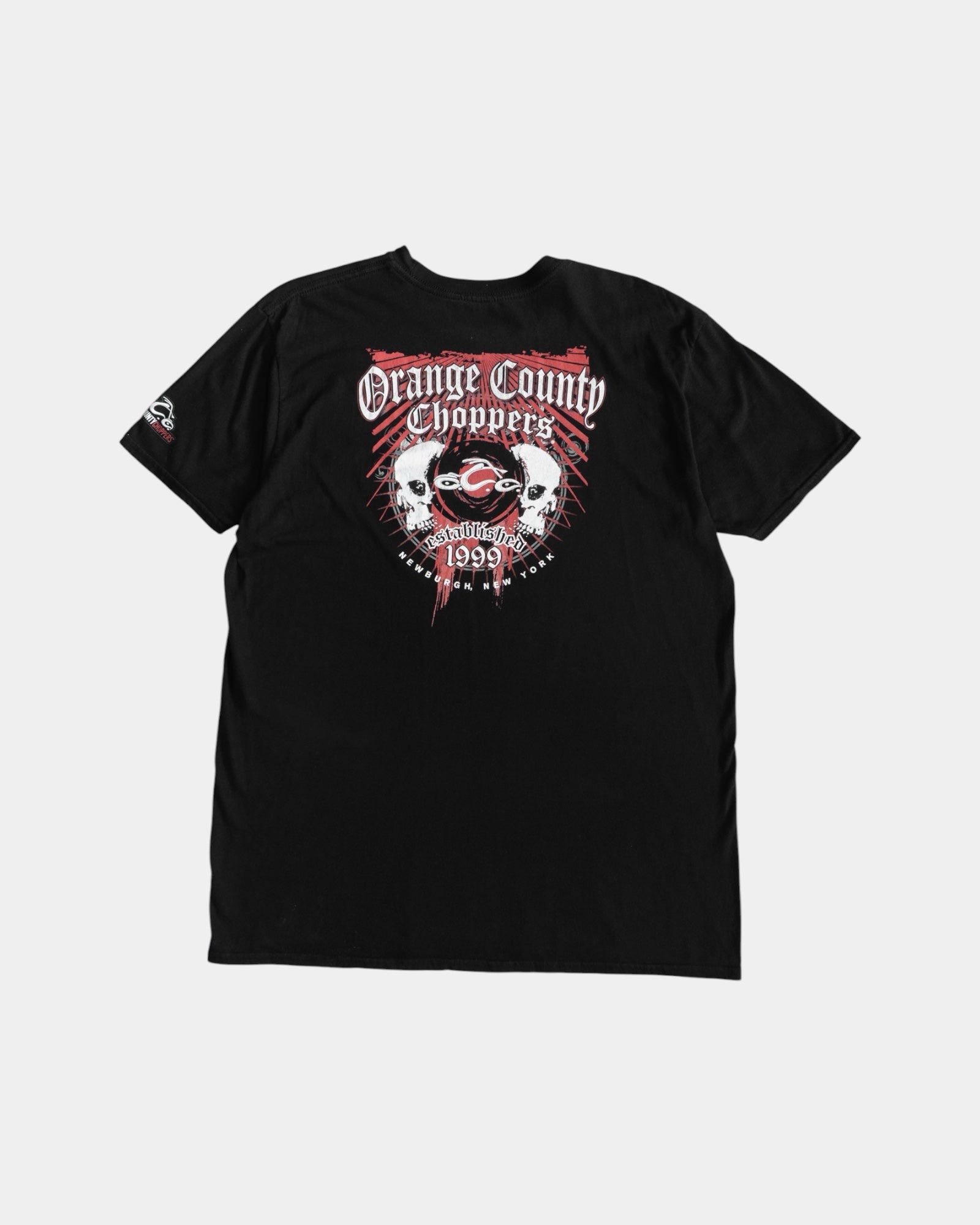 (FIT L) ORANGE COUNTY CHOPPERS SKULL TEE
