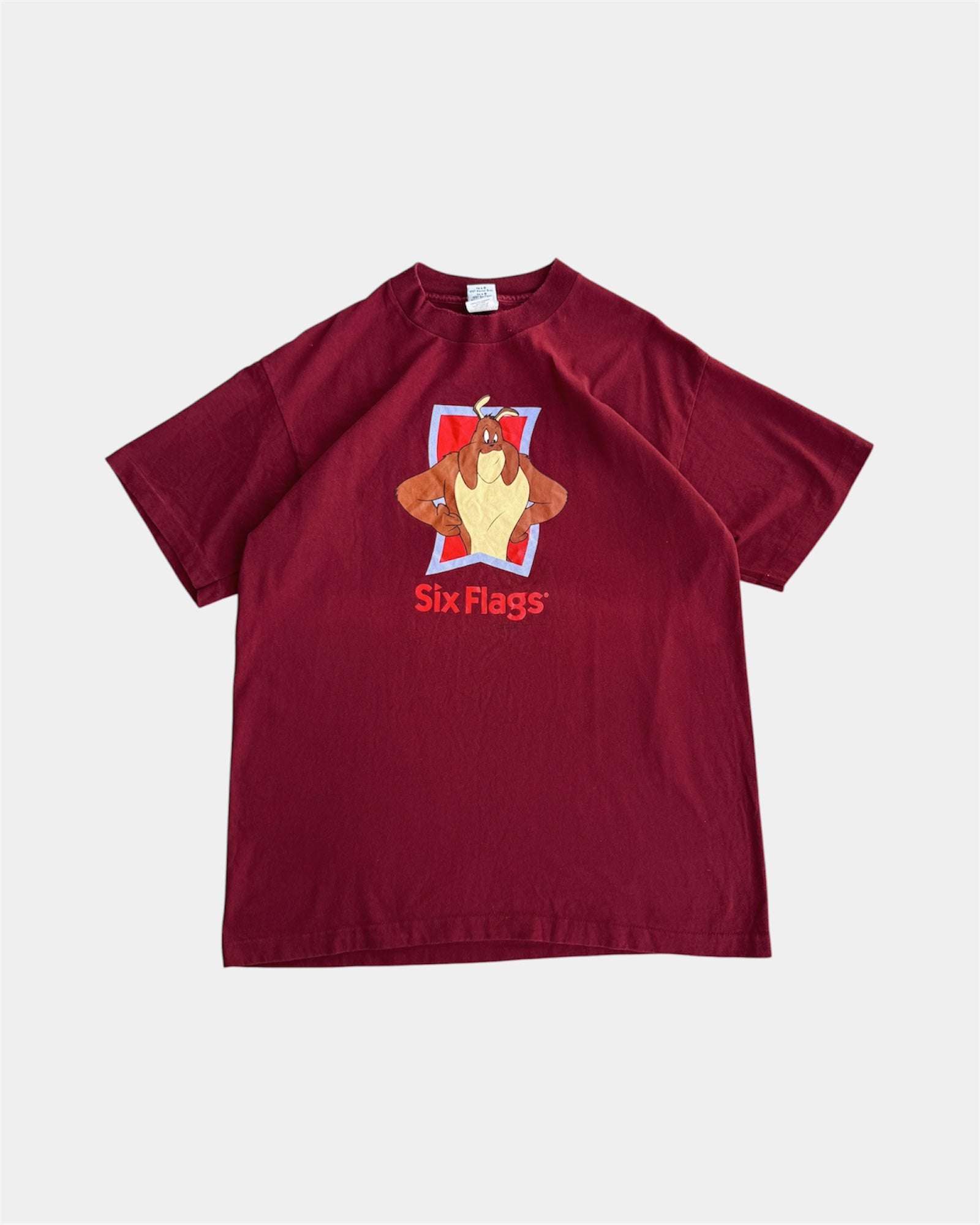 (L/XL) 90’S VINTAGE SIX FLAGS TEE