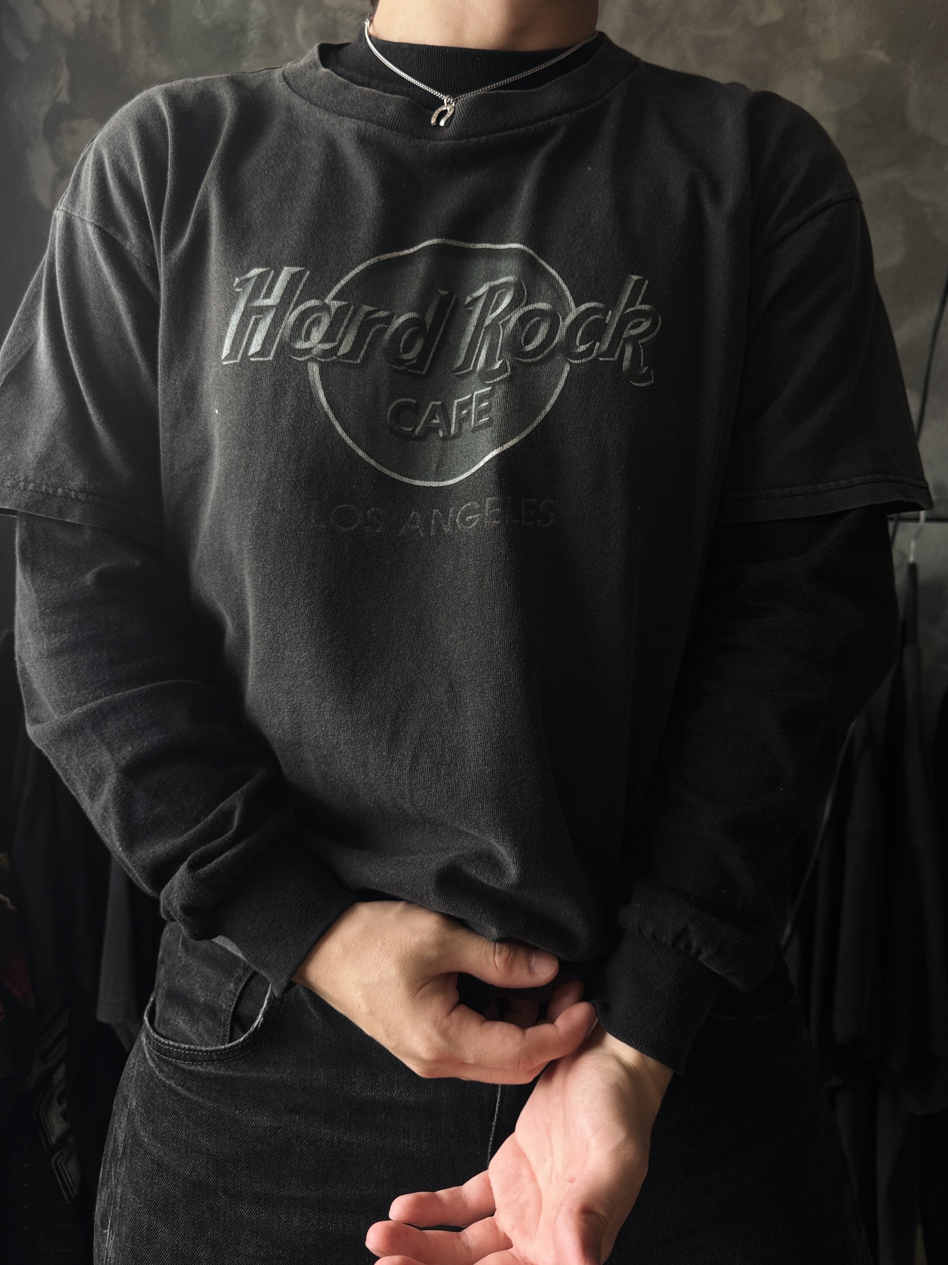 (M) VINTAGE HARD ROCK SUN FADED TEE