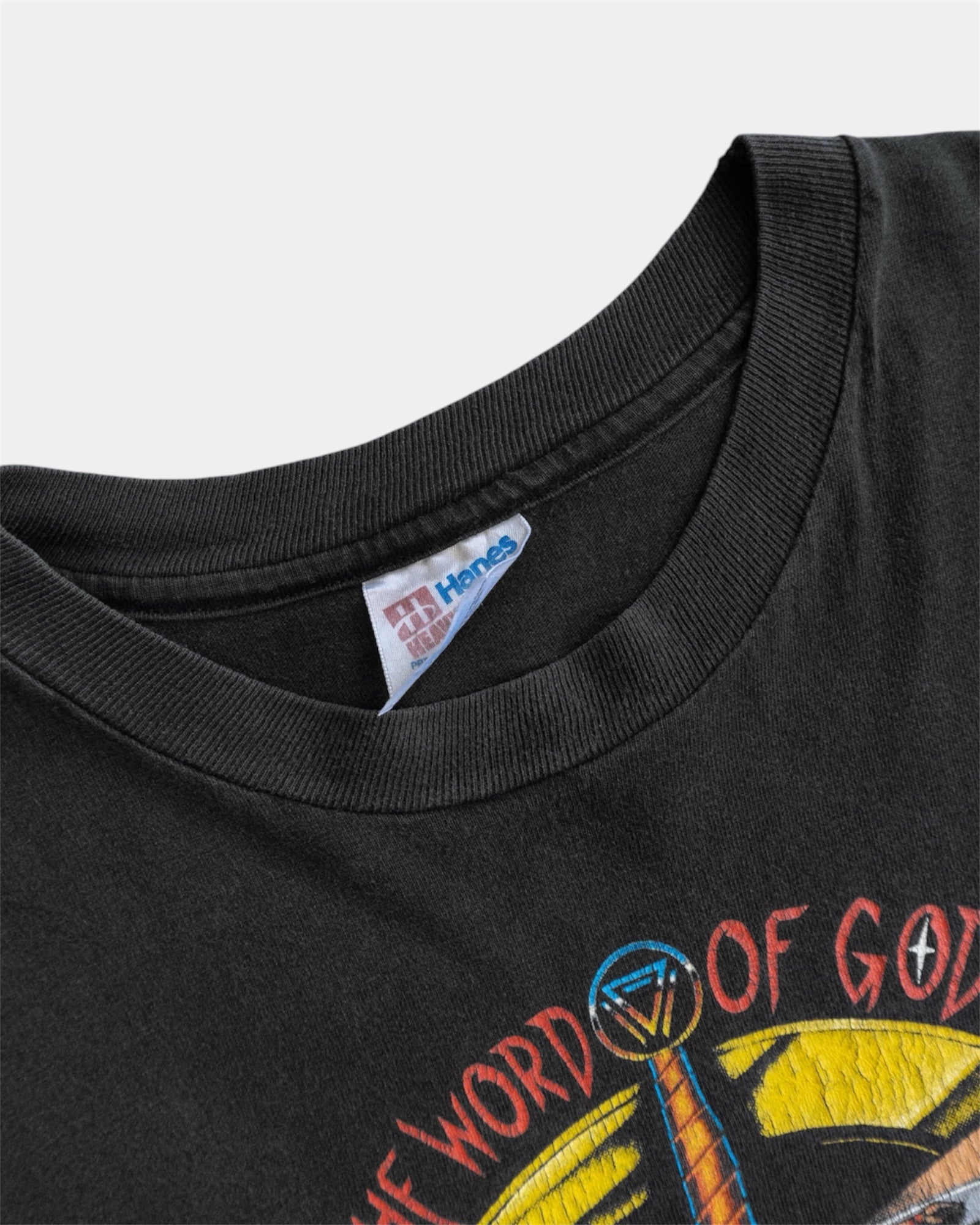 (L/XL) VINTAGE “ULTÍMATE WEAPON” JESUS TEE