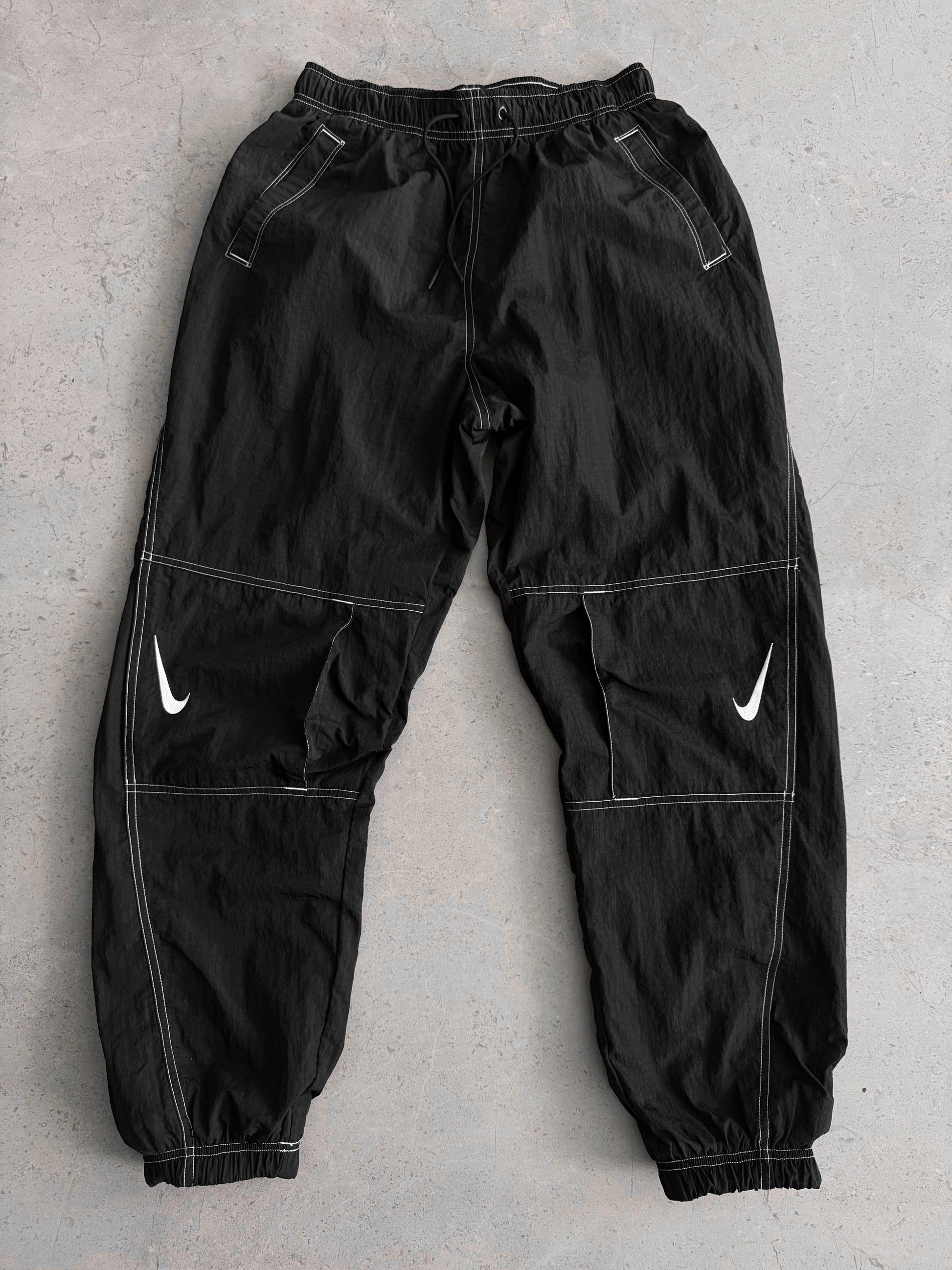 (FIT M) NIKE SWOOSH TRACK PANTS