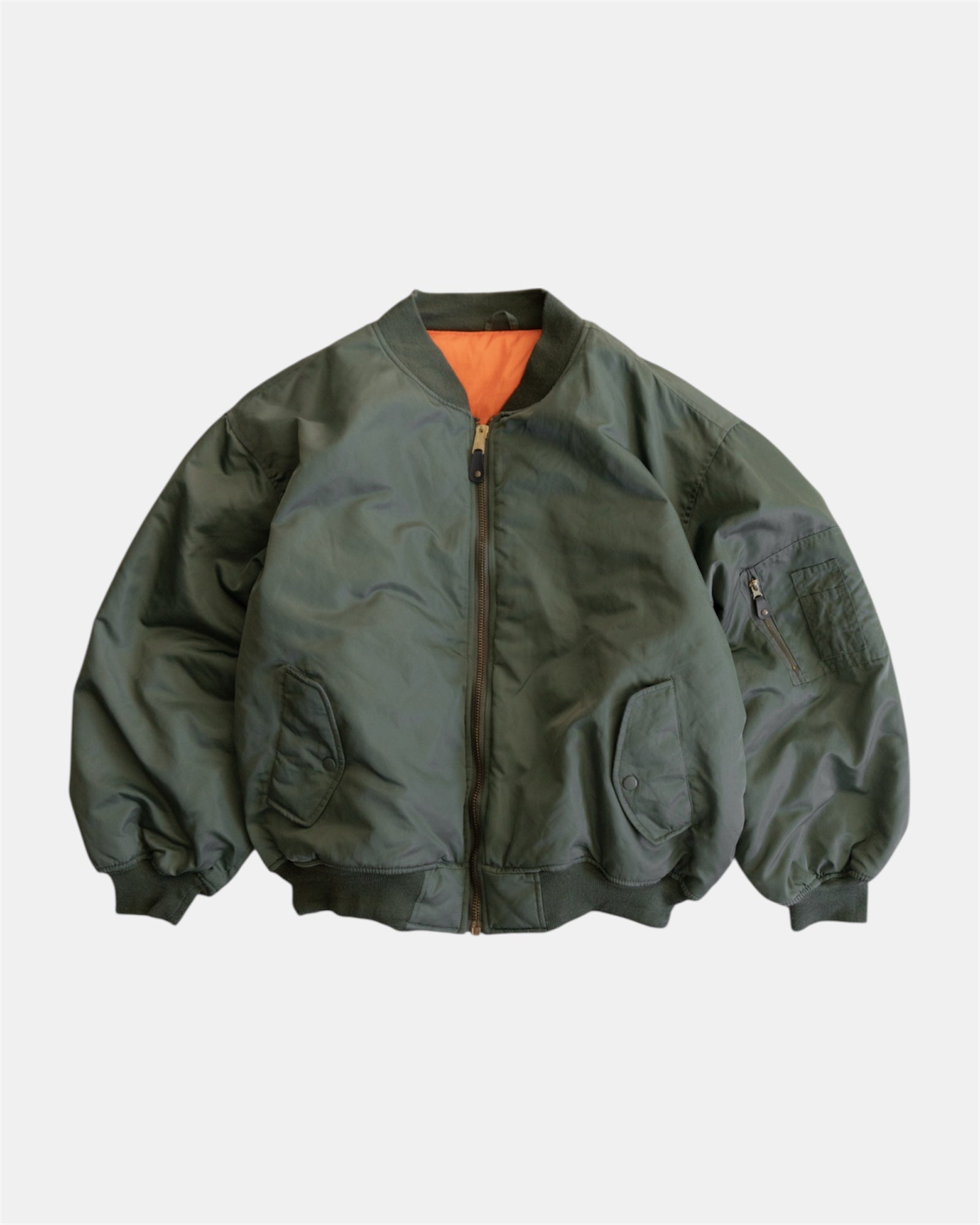 (XXL) VINTAGE MA-1 FLIGHT BOMBER JACKET