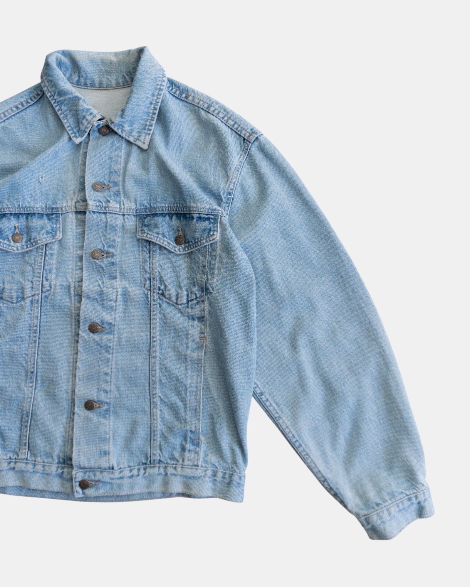 (L) VINTAGE DENIM TRUCKER JACKET