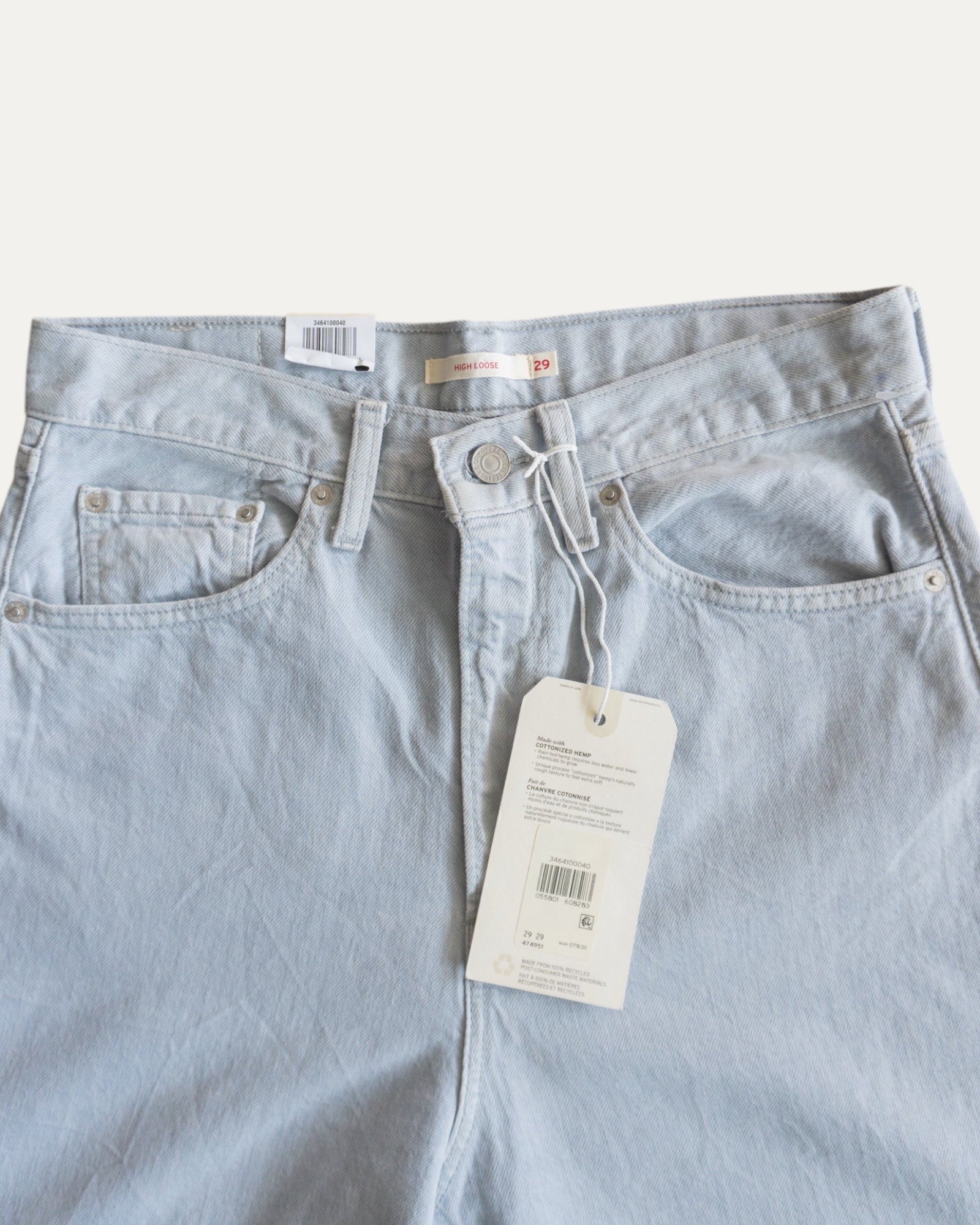 AMAZING LEVI’S HIGH LOOSE DENIM PANTS - 29x32