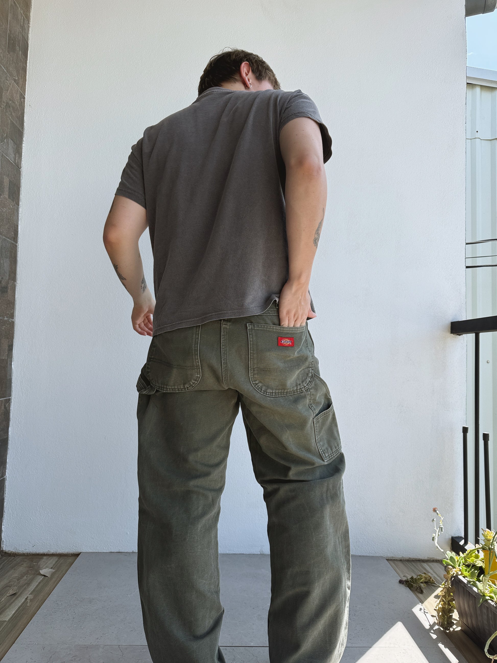 VINTAGE DICKIES WORKWEAR PANTS - 34x32