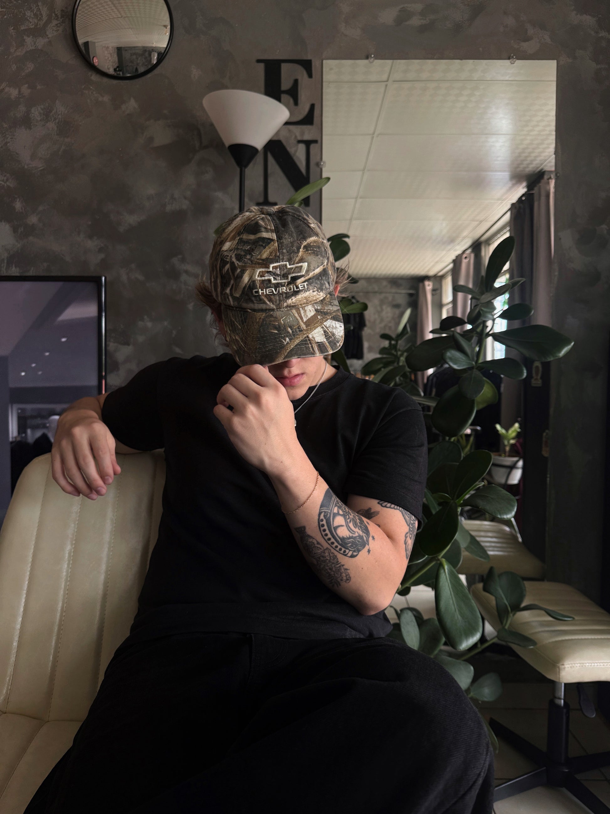 VINTAGE CHEVROLET CAMO HAT